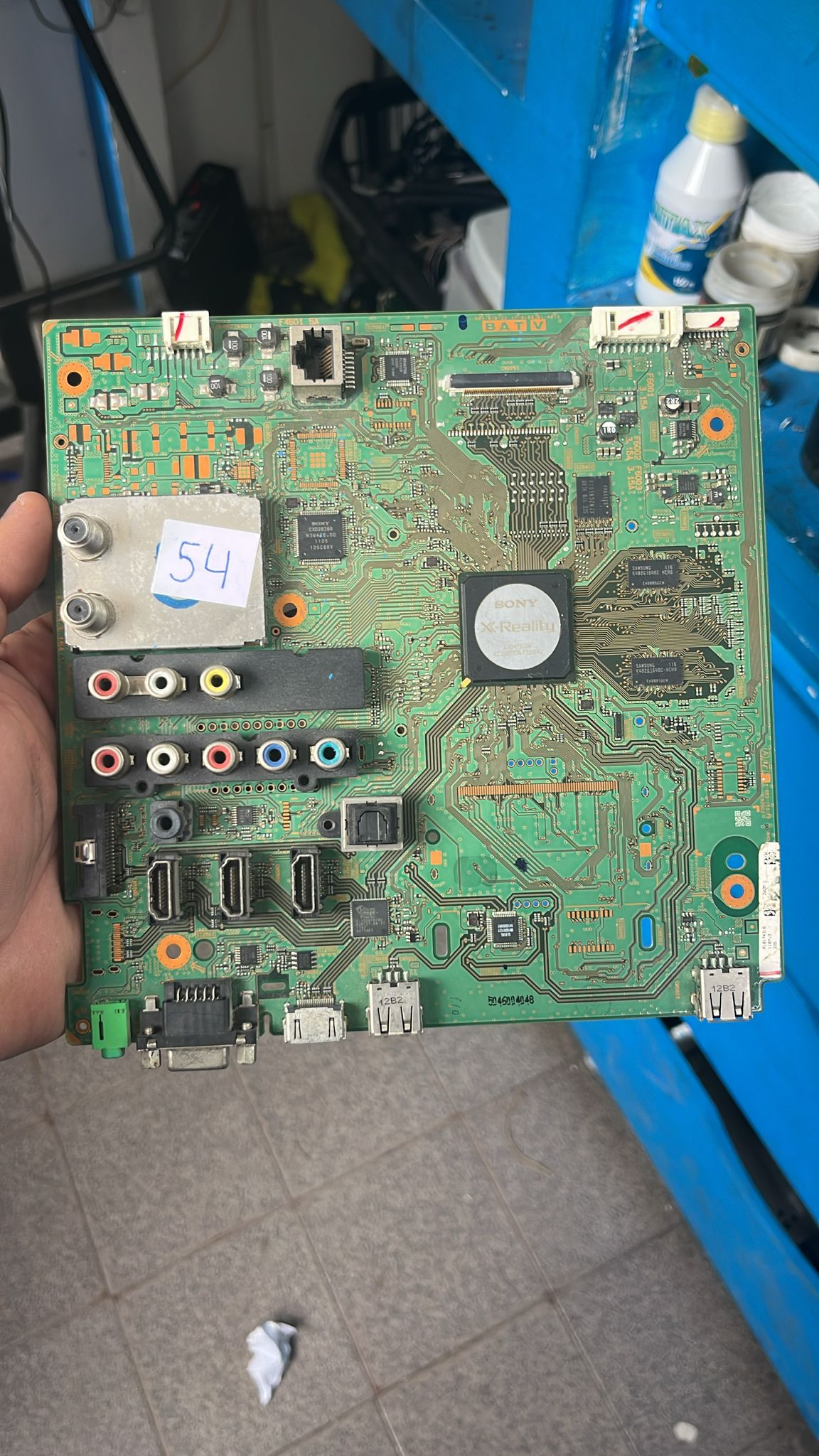 Placa main Sony 1-883-844-12 para televisor original usada probada