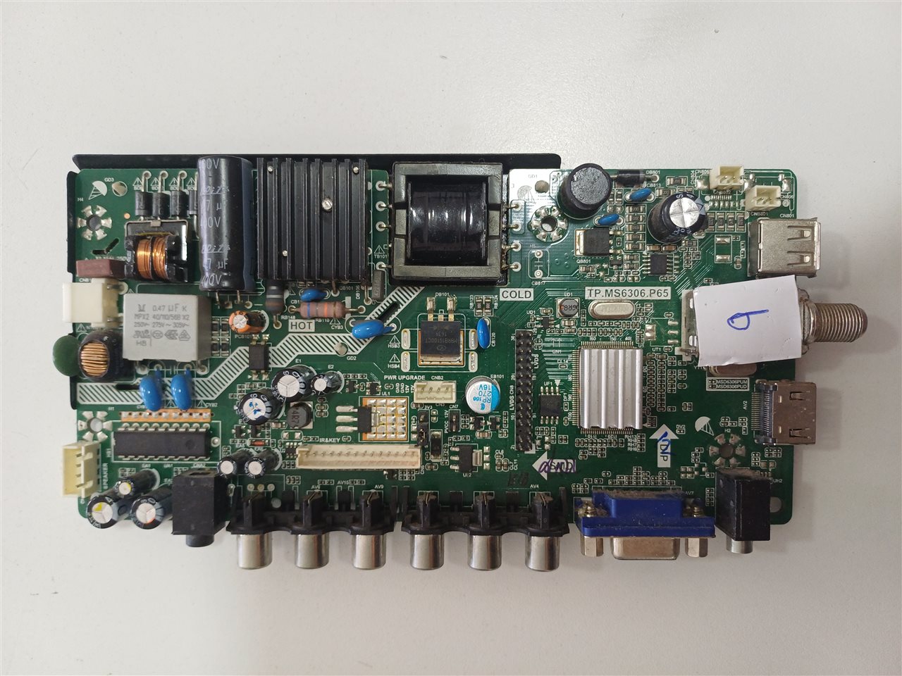 Placa Main Tv TP.MS6306.P65 Original Usada