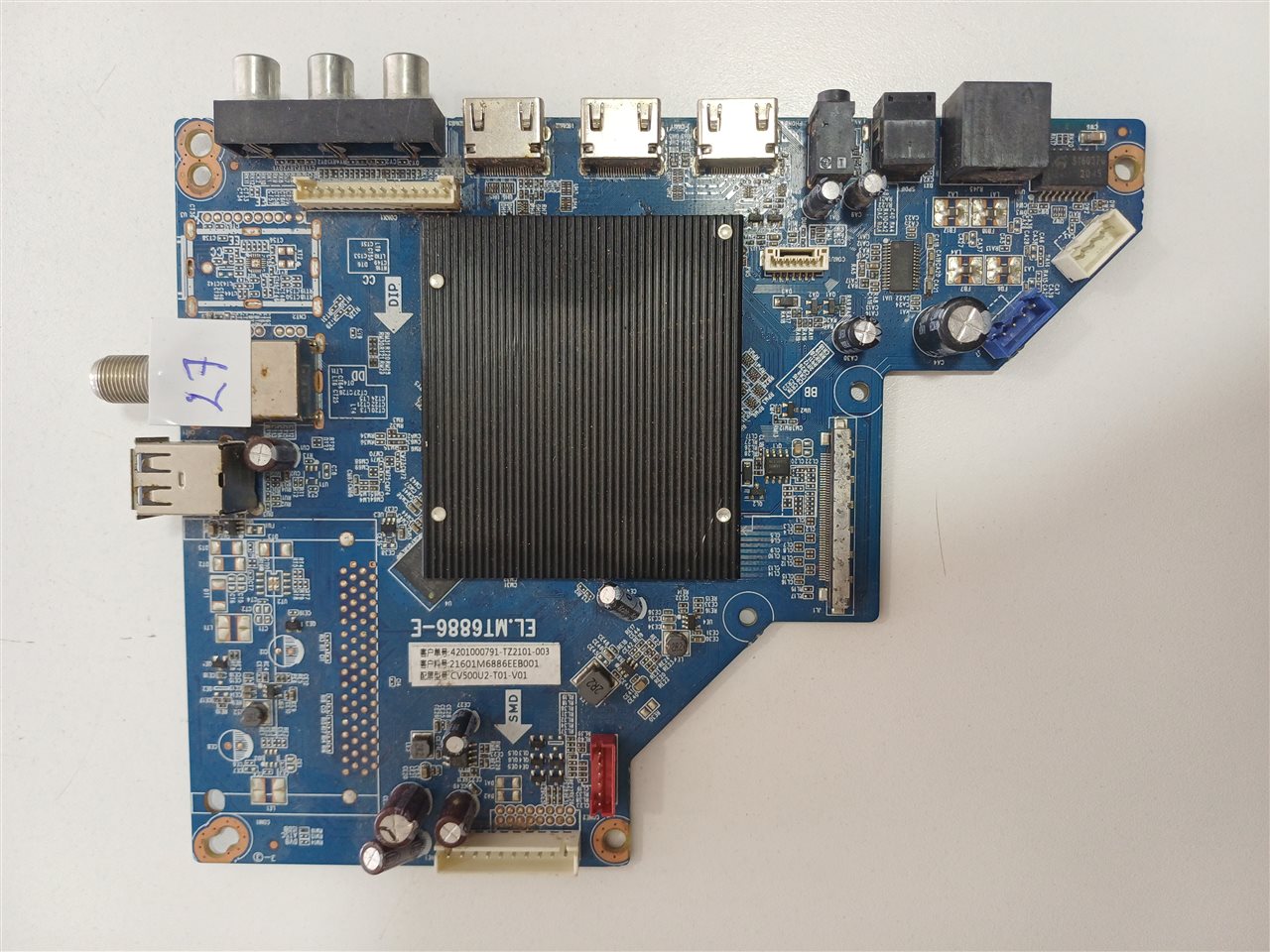 Placa Main Tv EL.MT6886-E Original Usada