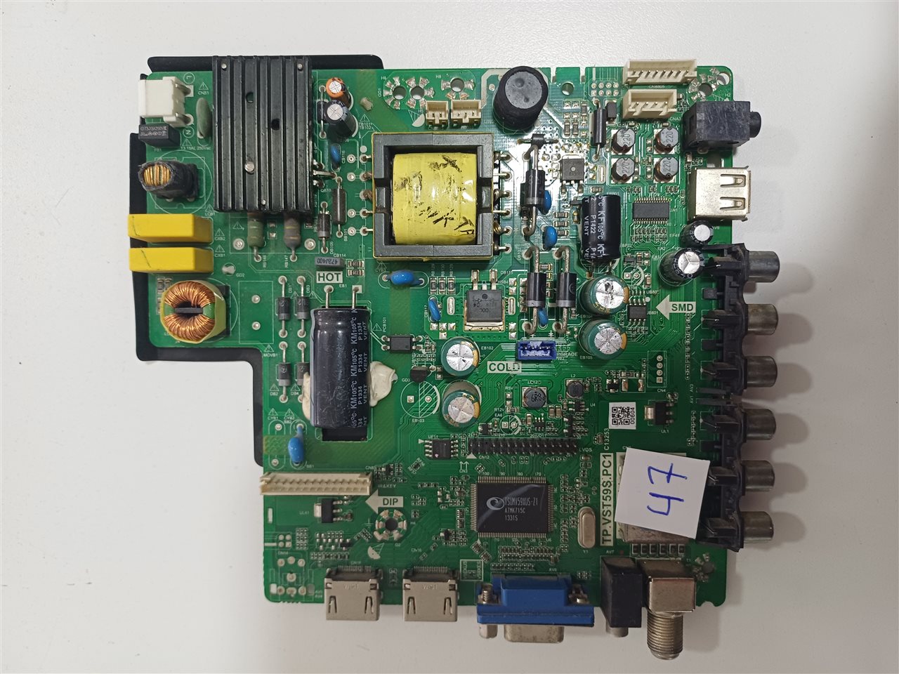 Placa Main Tv TP.VST59S.PC1 Original Usada
