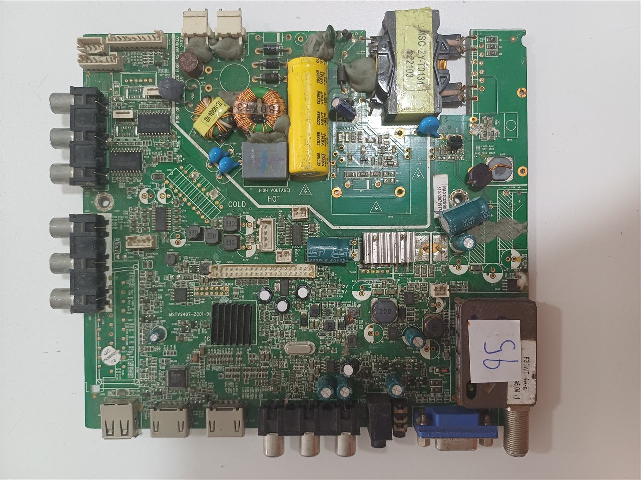 Placa Main Tv MSTV2407-ZC01-01 Original Usada