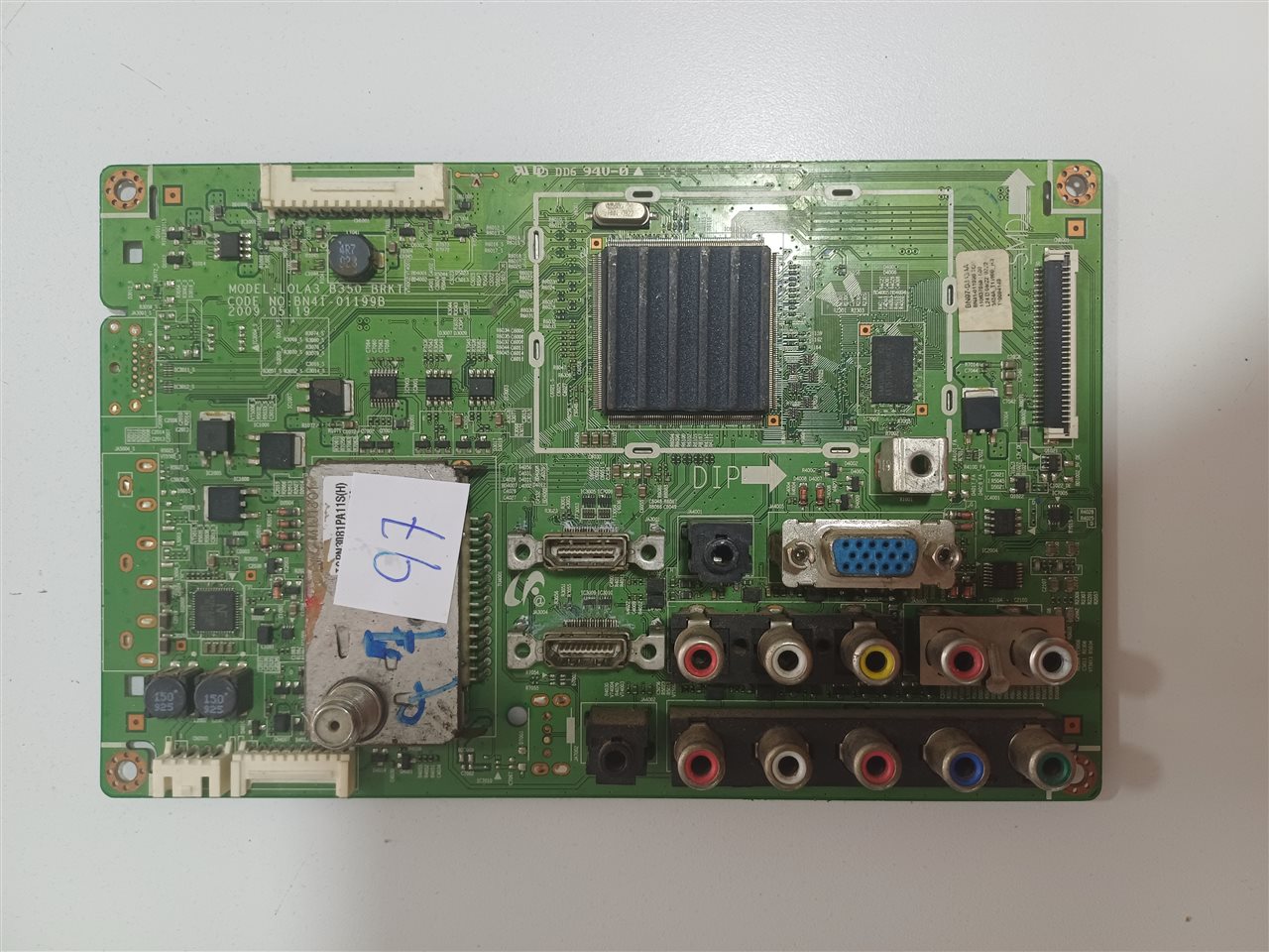 Placa Main Tv Samsung BN41-01199B Original Usada