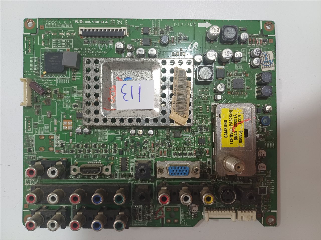 Placa Main Tv Samsung BN41-00988A Original Usada