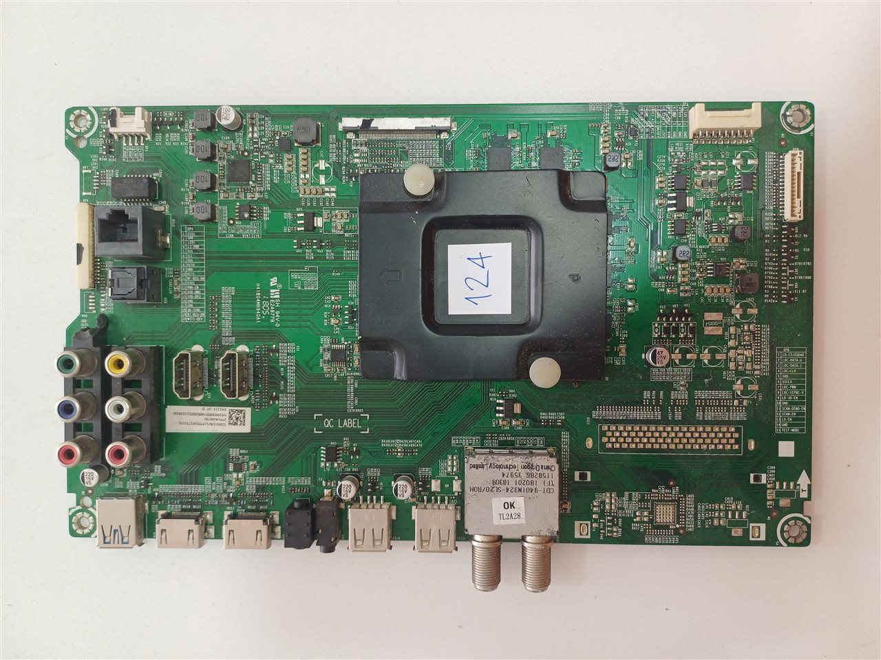 Placa Main Tv Hisense H41804HN940A1 Original Usada