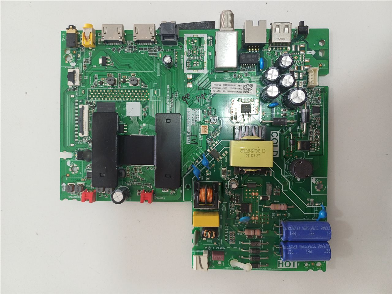 Placa Main Tv TCL TPD.RT2841.PB775 Original Usada