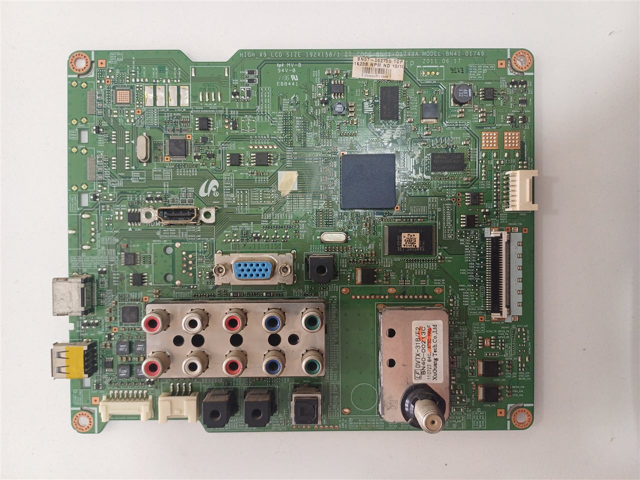 Placa Main Tv Samsung BN41-01749 Original Usada