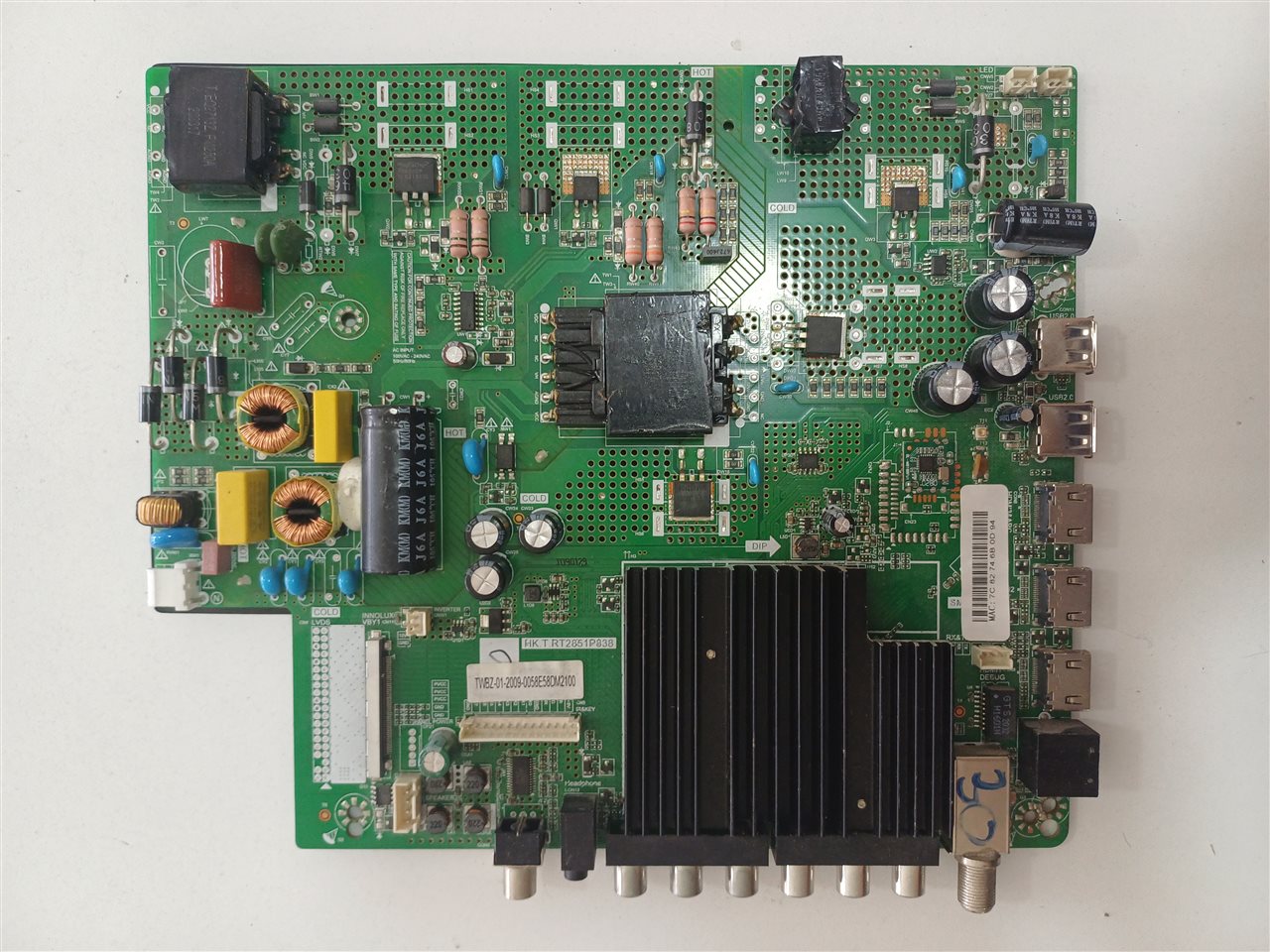 Placa Main Tv HK.T.RT2851P838 Original Usada