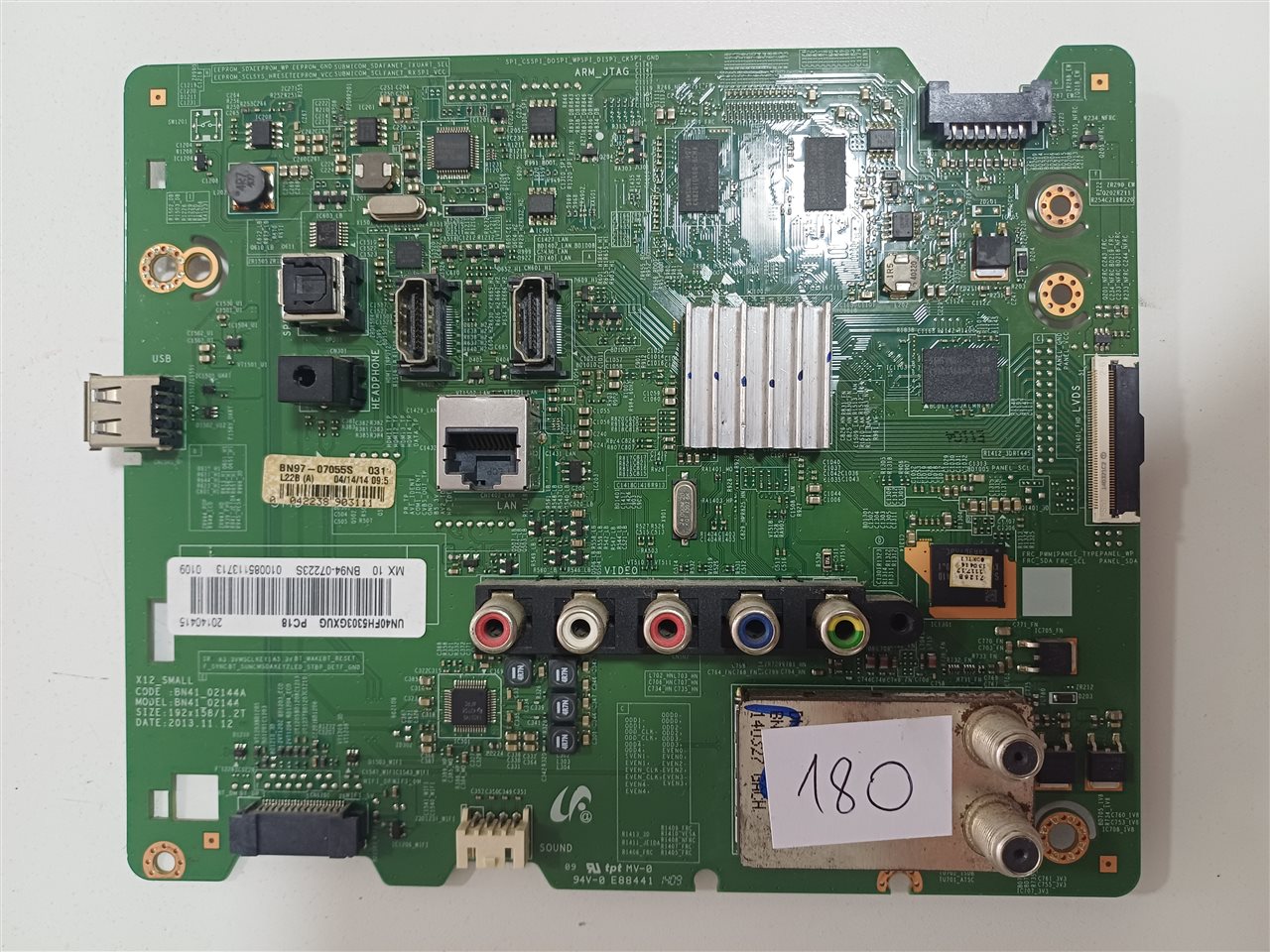 Placa Main Tv Samsung BN97-07055S Original Usada