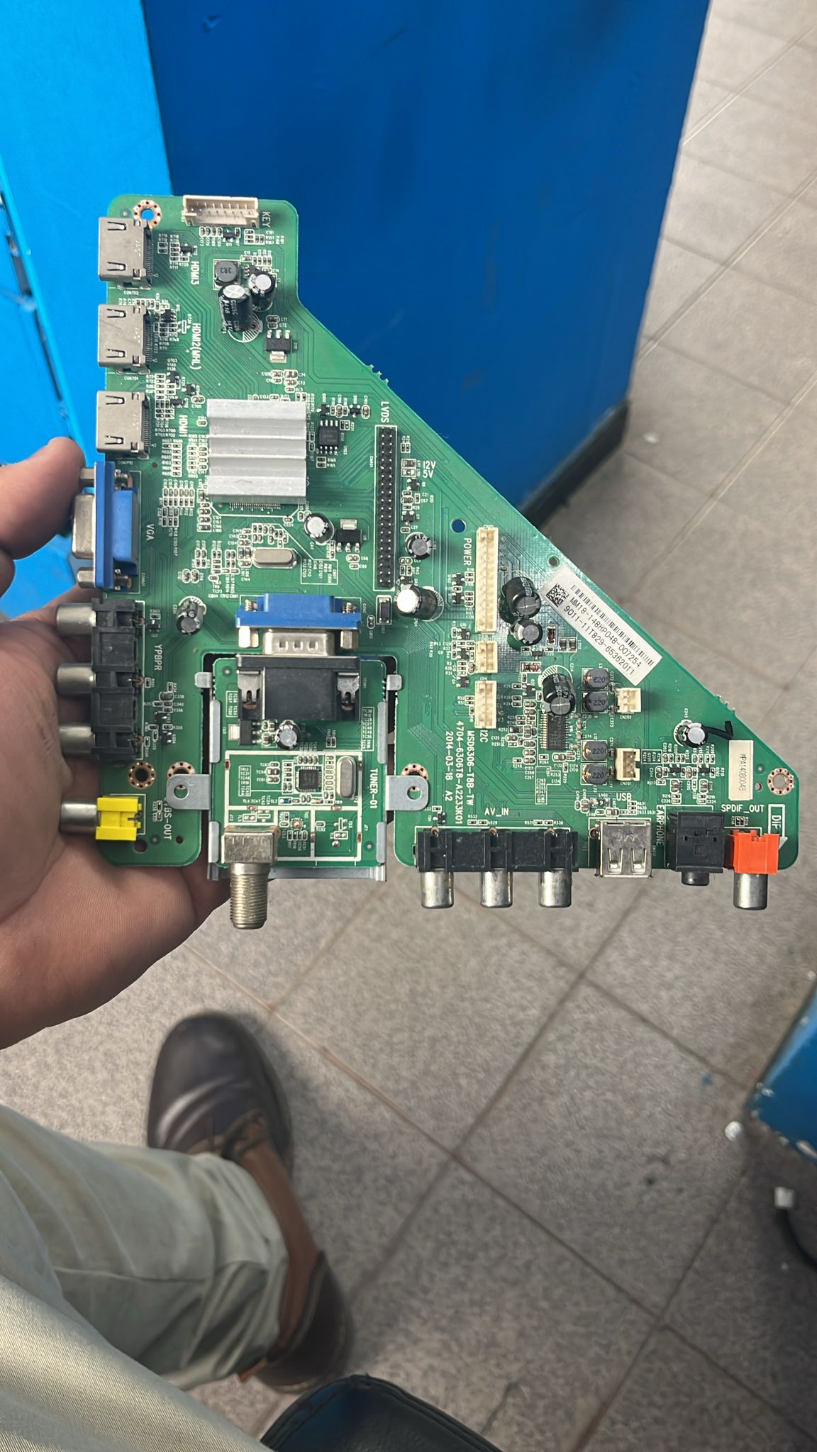 Placa Main TV MSD6306-T88-TW 4704-6306T8-A2233K01