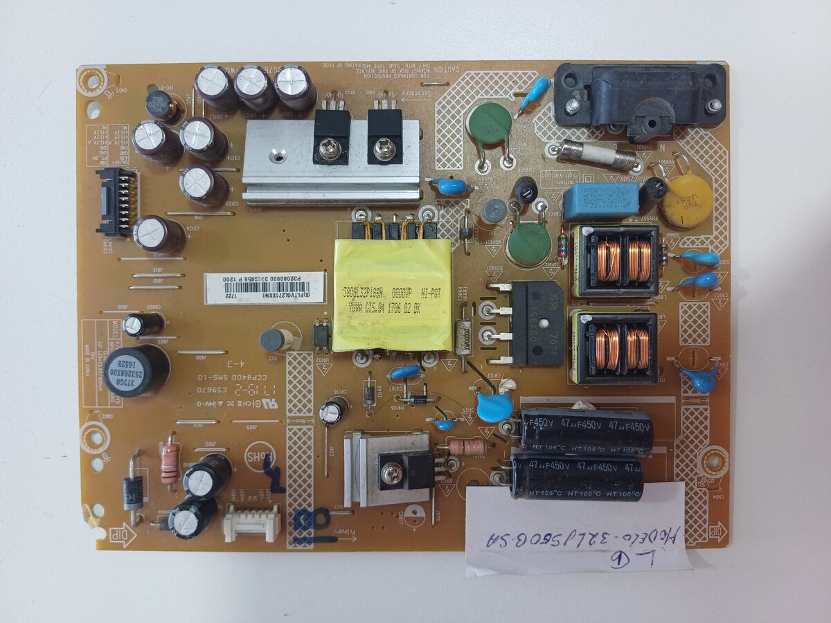 Fuente De Poder Power Supply TPV 715G8400-P01-001-002H LG 32LJ550B