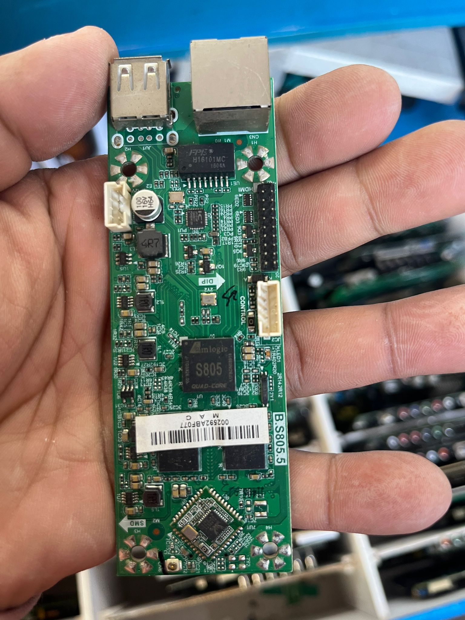 Placa Principal Main Board B.S805.5 para Smart TV Original Usada
