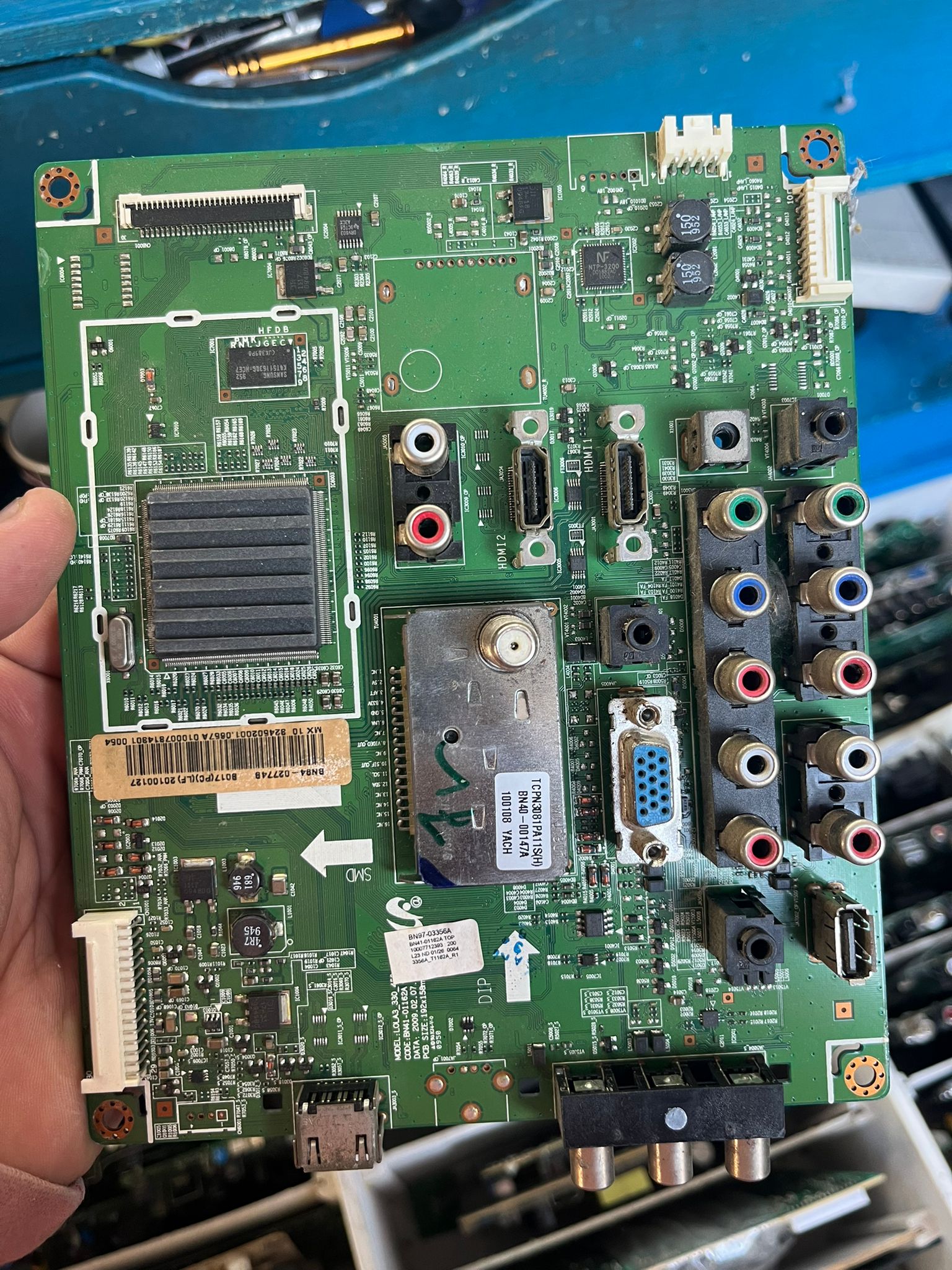 Placa main Samsung BN41-01162A original usada para TV