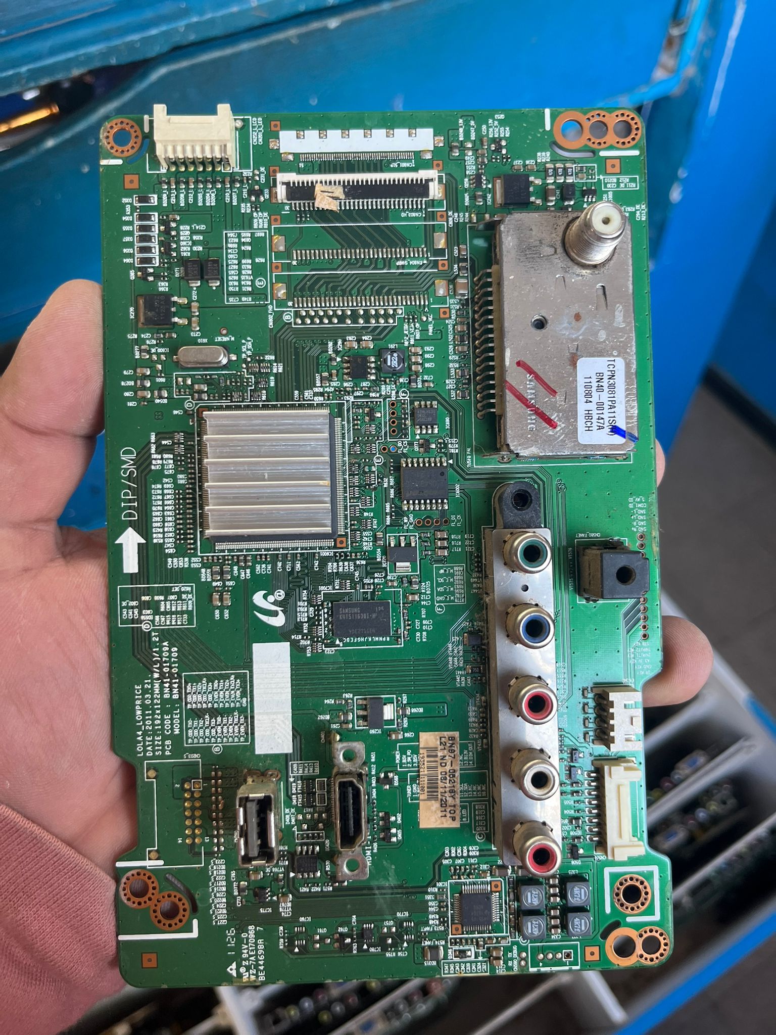 Placa Main Samsung BN41-01709A BN97-06318Y para TV Original Probada