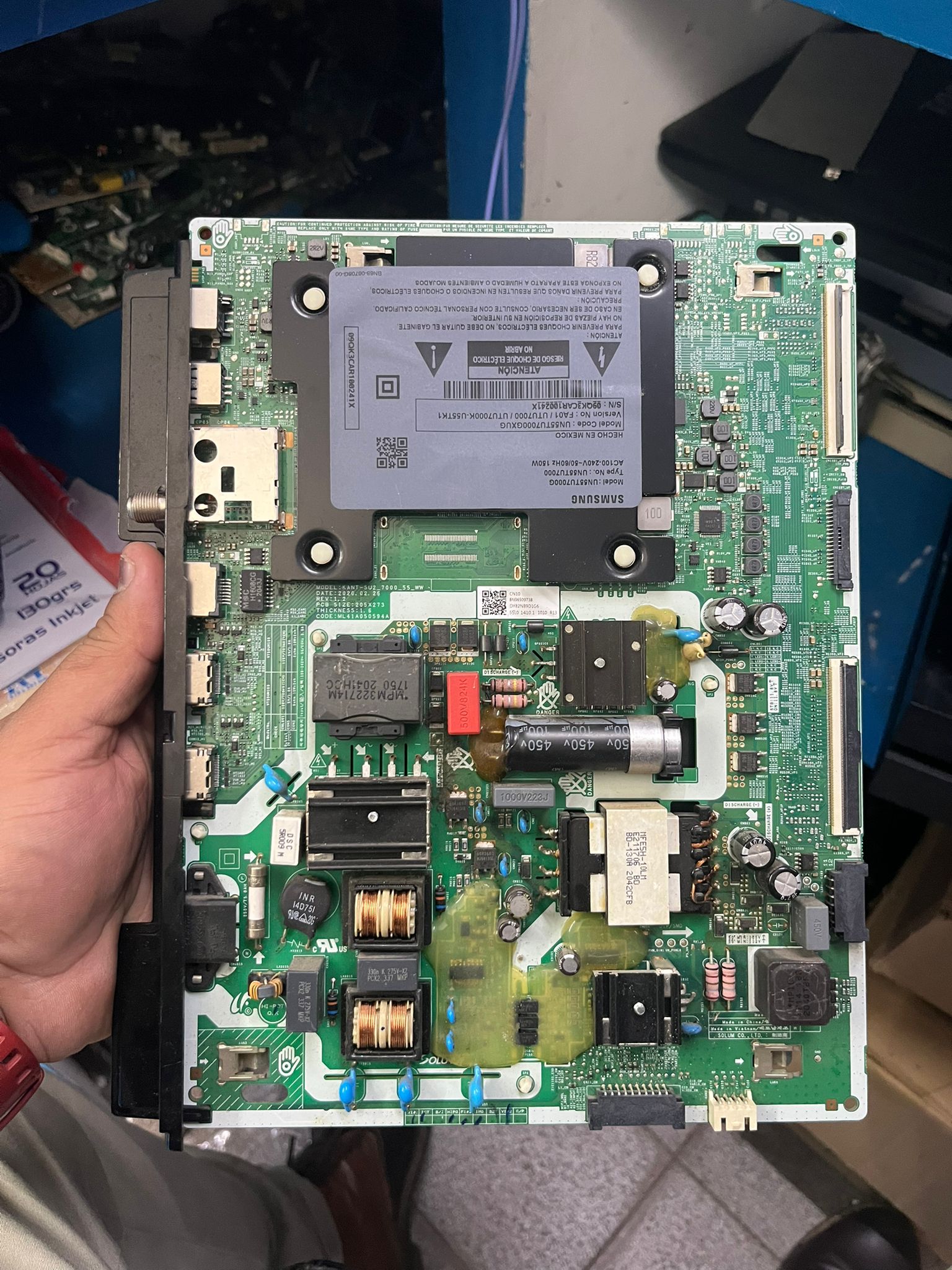 Placa main fuente integrada Samsung BN41-050594A para TV Usada Probada