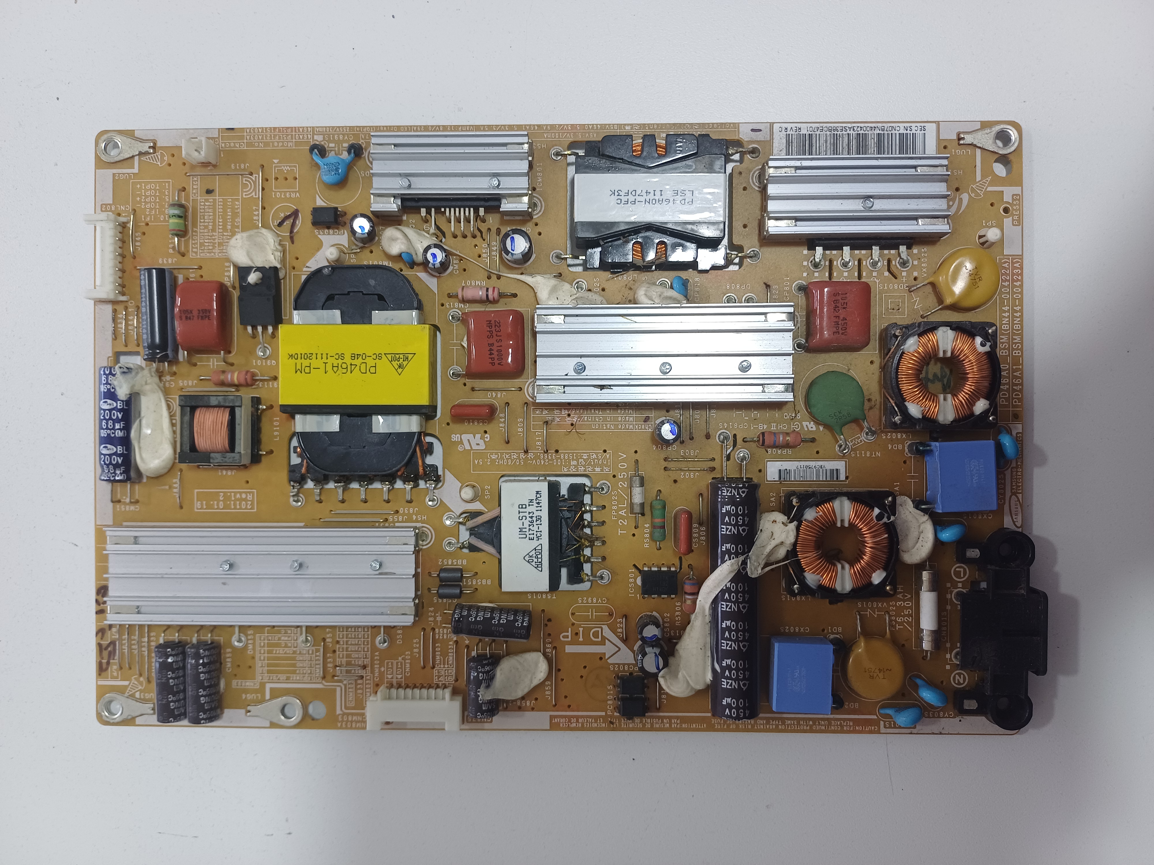 Fuente De Alimentacion Samsung BN44-00423A PD46A1_BSM UN46D6000