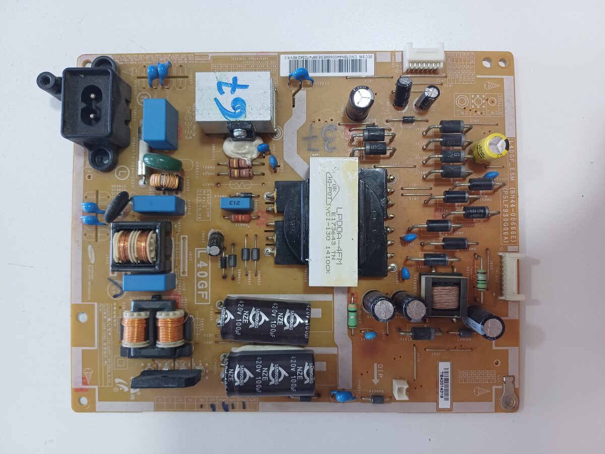 Placa Fuente De Poder Tv Samsung BN44-00666E L40GF_ESM
