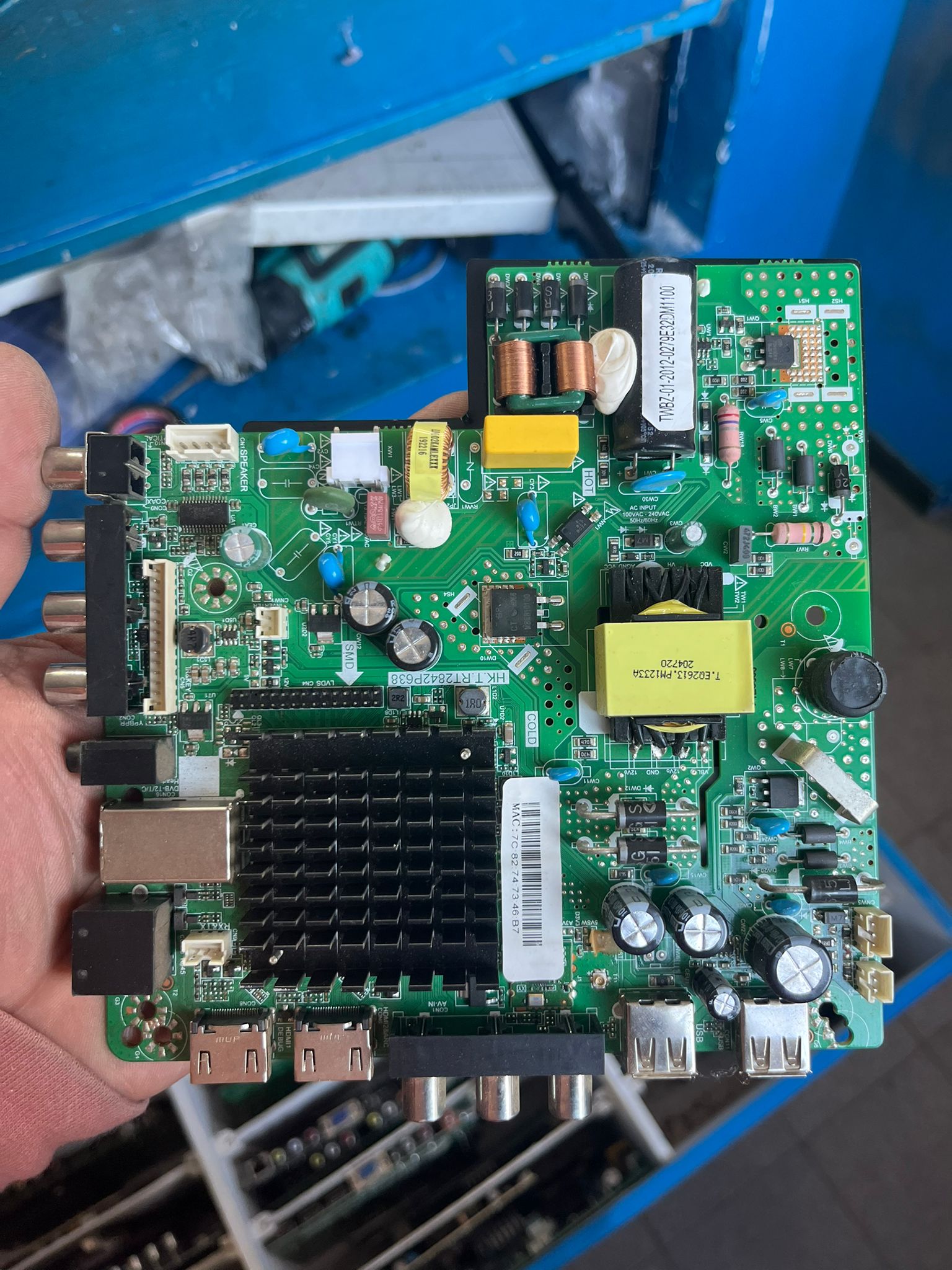 Placa Main HK.T.RT2842P638 Para Smart TV Original Probada