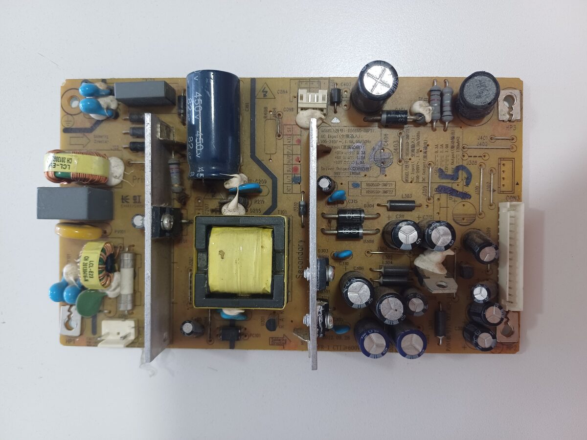 Fuente de Alimentacion TV Hisense Panavox HS055D-3MF22 Power Supply