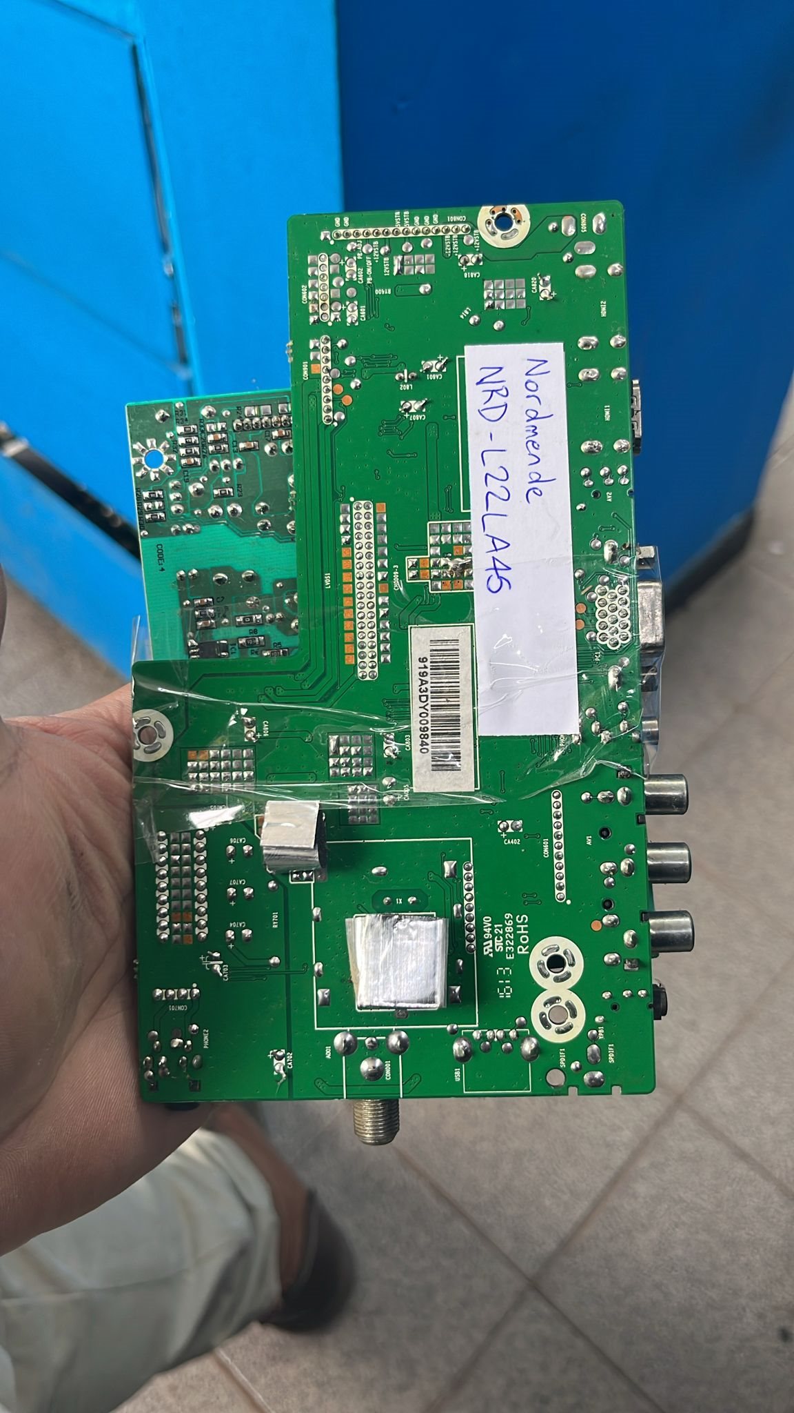 Placa Main Tv Nordmende STC21 E322869 Original Usada