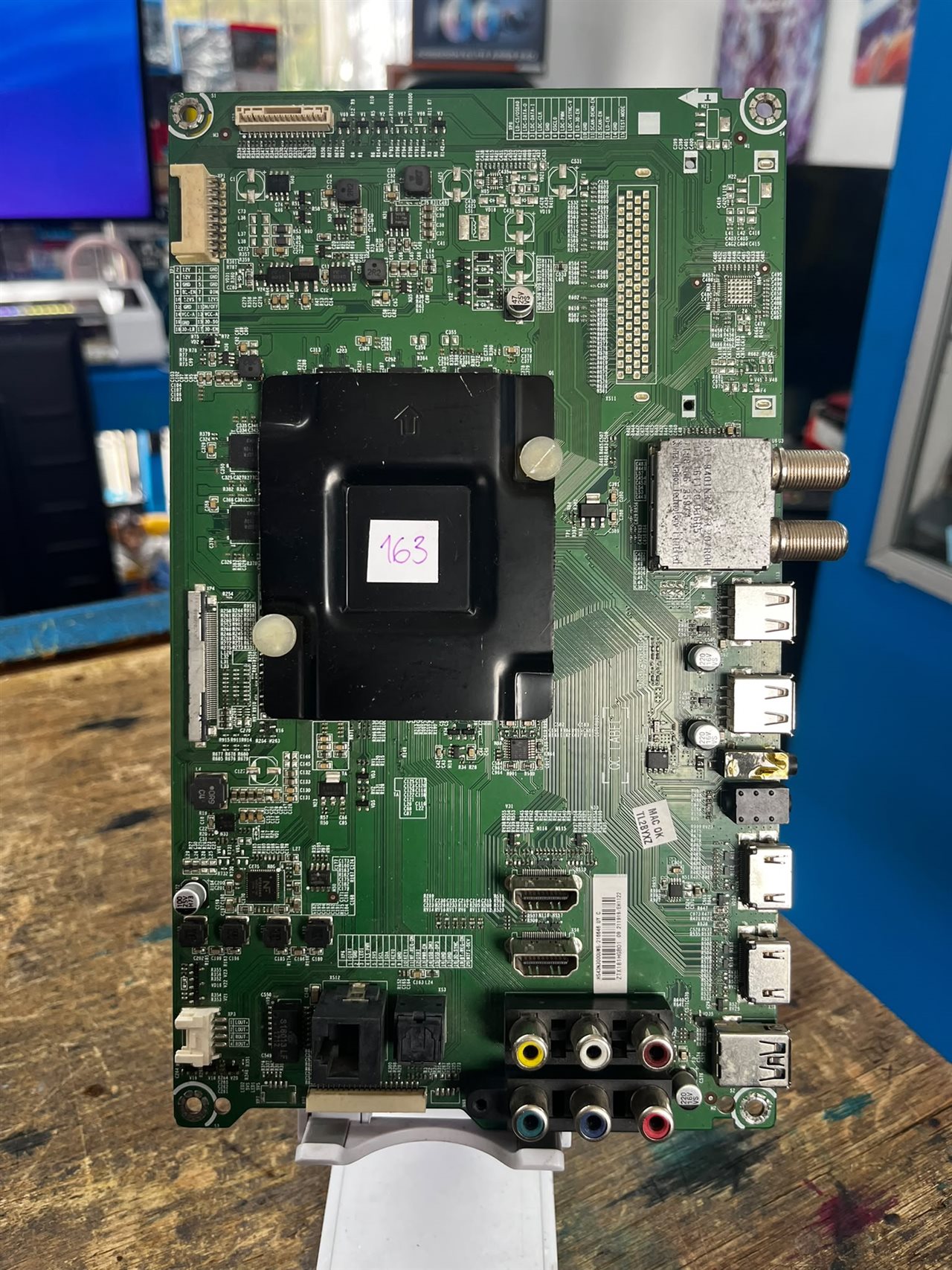 Placa Main Tv Hisense RSAG7.820.8267 Original Usada