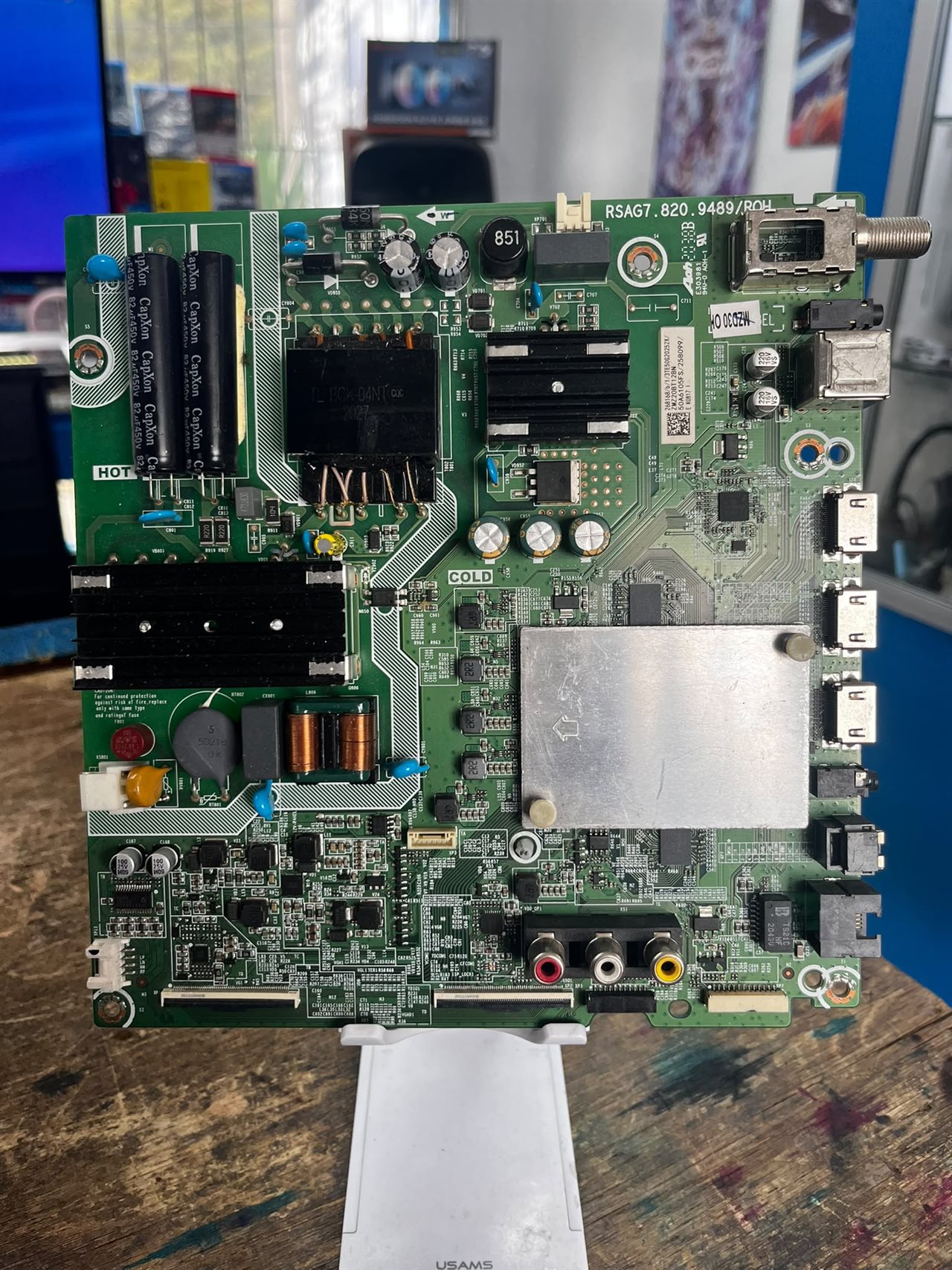 Placa Main Tv Hisense RSAG7.820.9489/ROH Original Usada