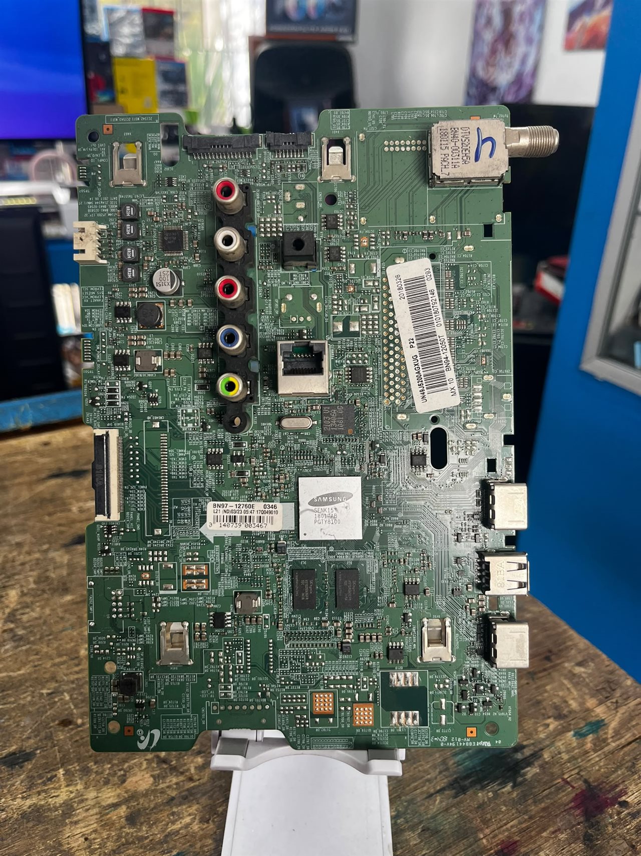 Placa Main Tv Samsung BN97-12760E Original Usada
