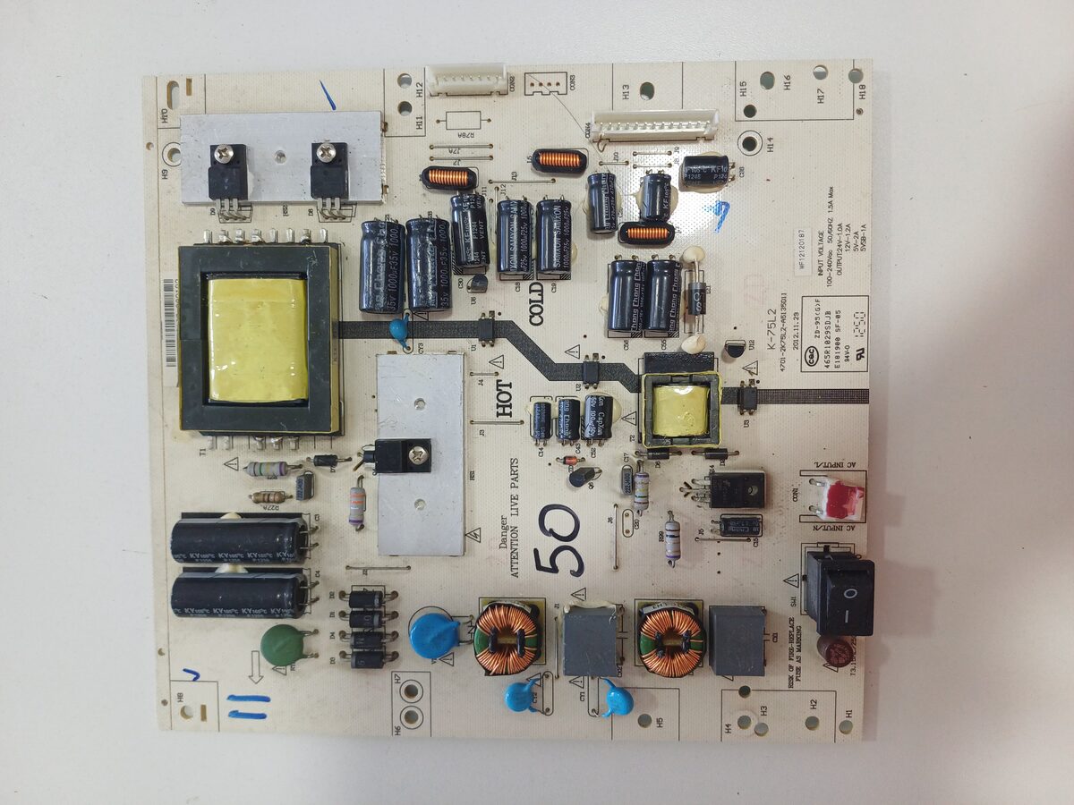 Placa Fuente De Poder K-75L2 4701-2K75L2-A5135D11