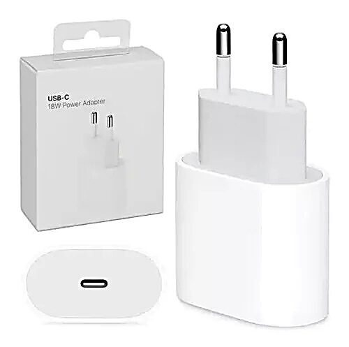 CARGADOR DE PARED PARA IPHONE USB TIPO-C PD 18W