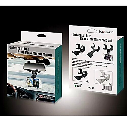 SOPORTE PARA ESPEJO RETROVISOR DEL AUTO CELULAR UNIVERSAL