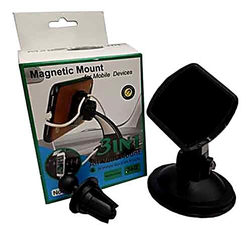 SOPORTE AUTO CELULAR MAGNETICO VENTILACION VENTOSA