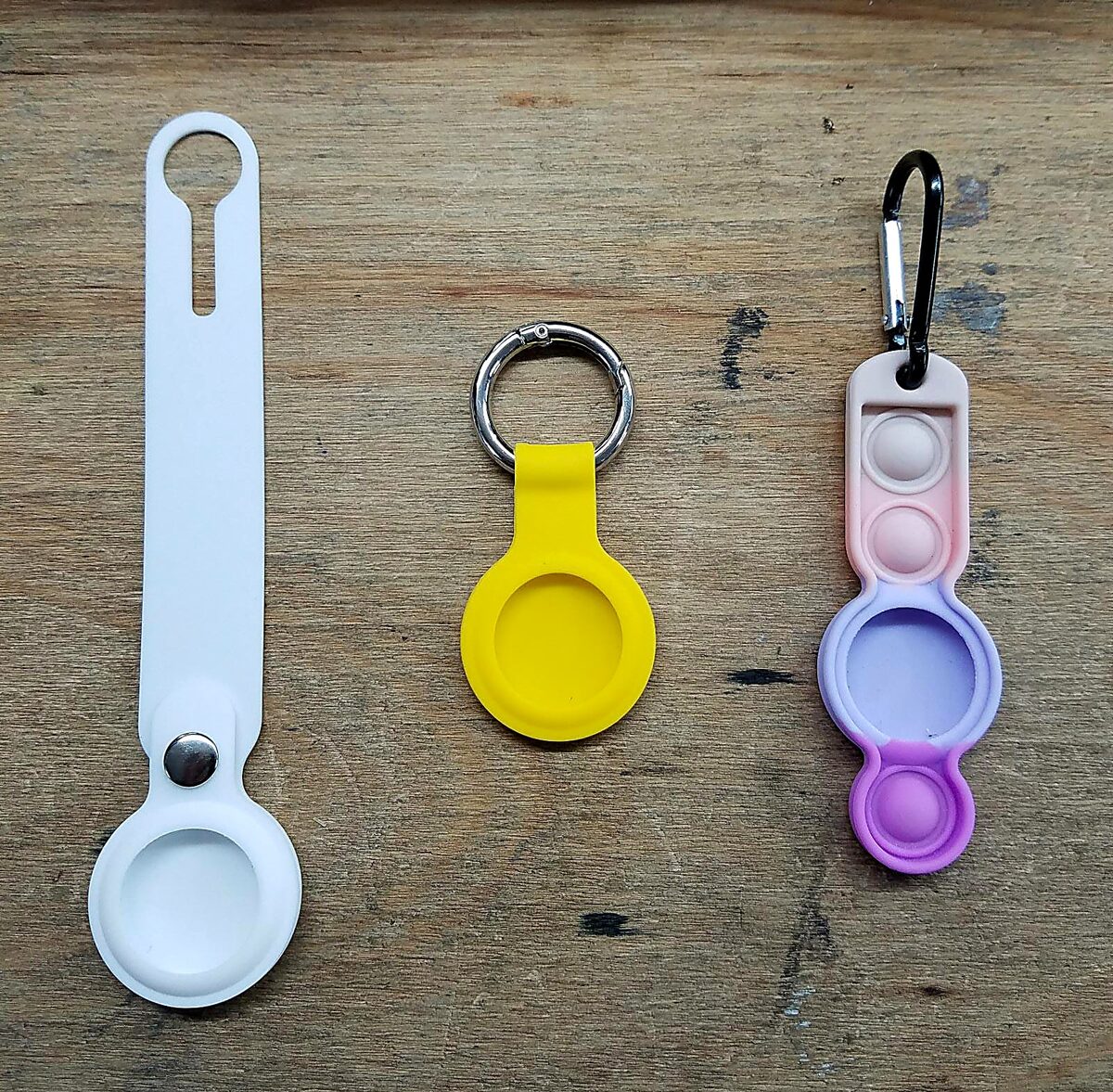 FUNDAS DE SILICONA PARA APPLE AIRTAG