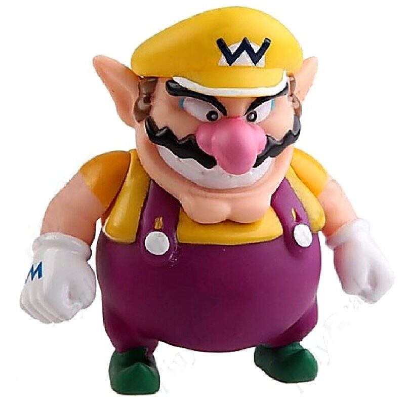 SUPER MARIO FIGURA DE ACCION MUÑECO WARIO