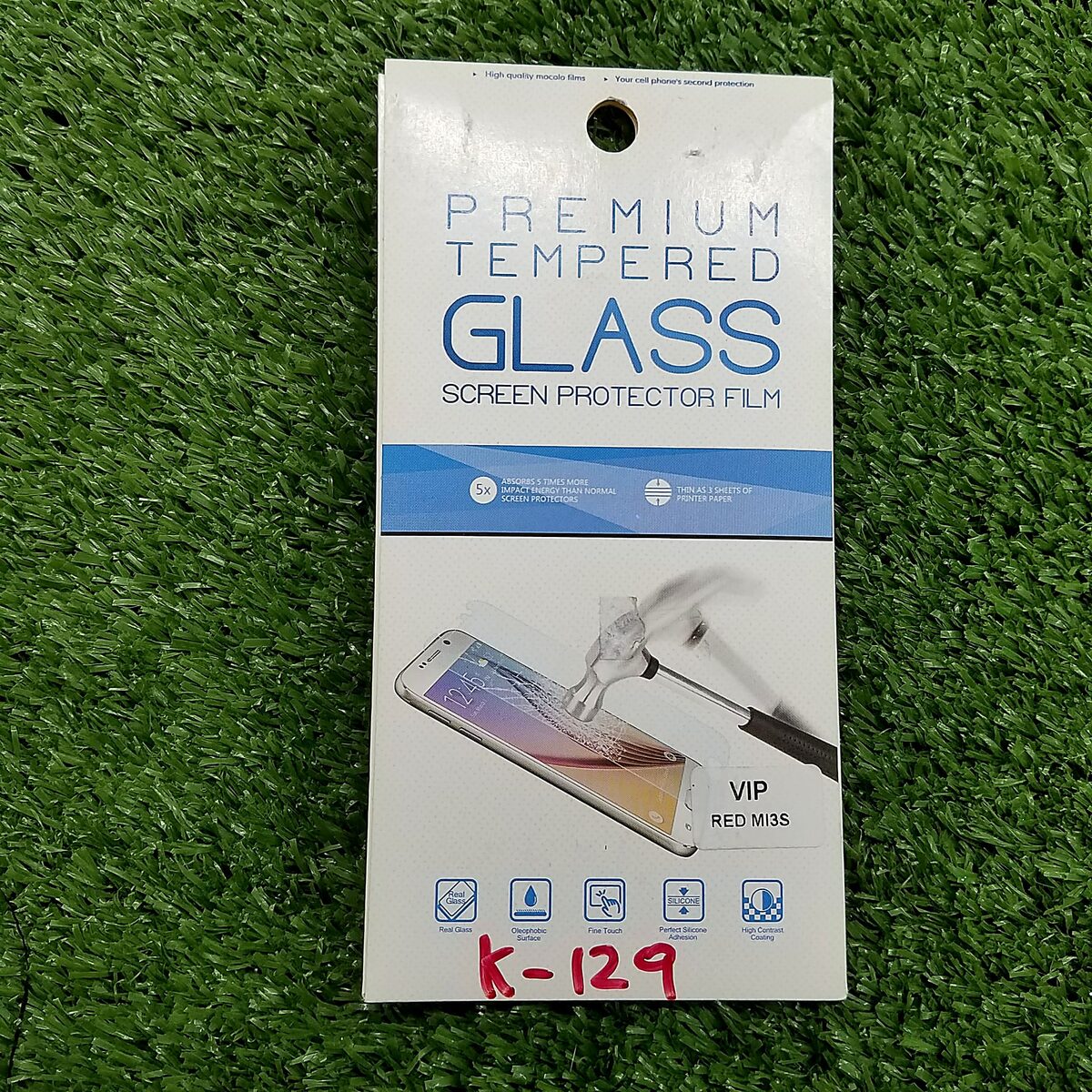 VIDRIO TEMPLADO 9H XIAOMI REDMI 3S