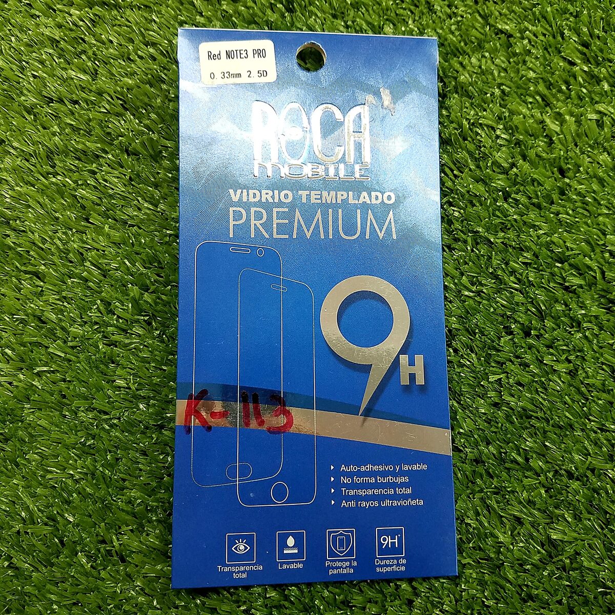 VIDRIO TEMPLADO 9H XIAOMI REDMI NOTE 3 PRO