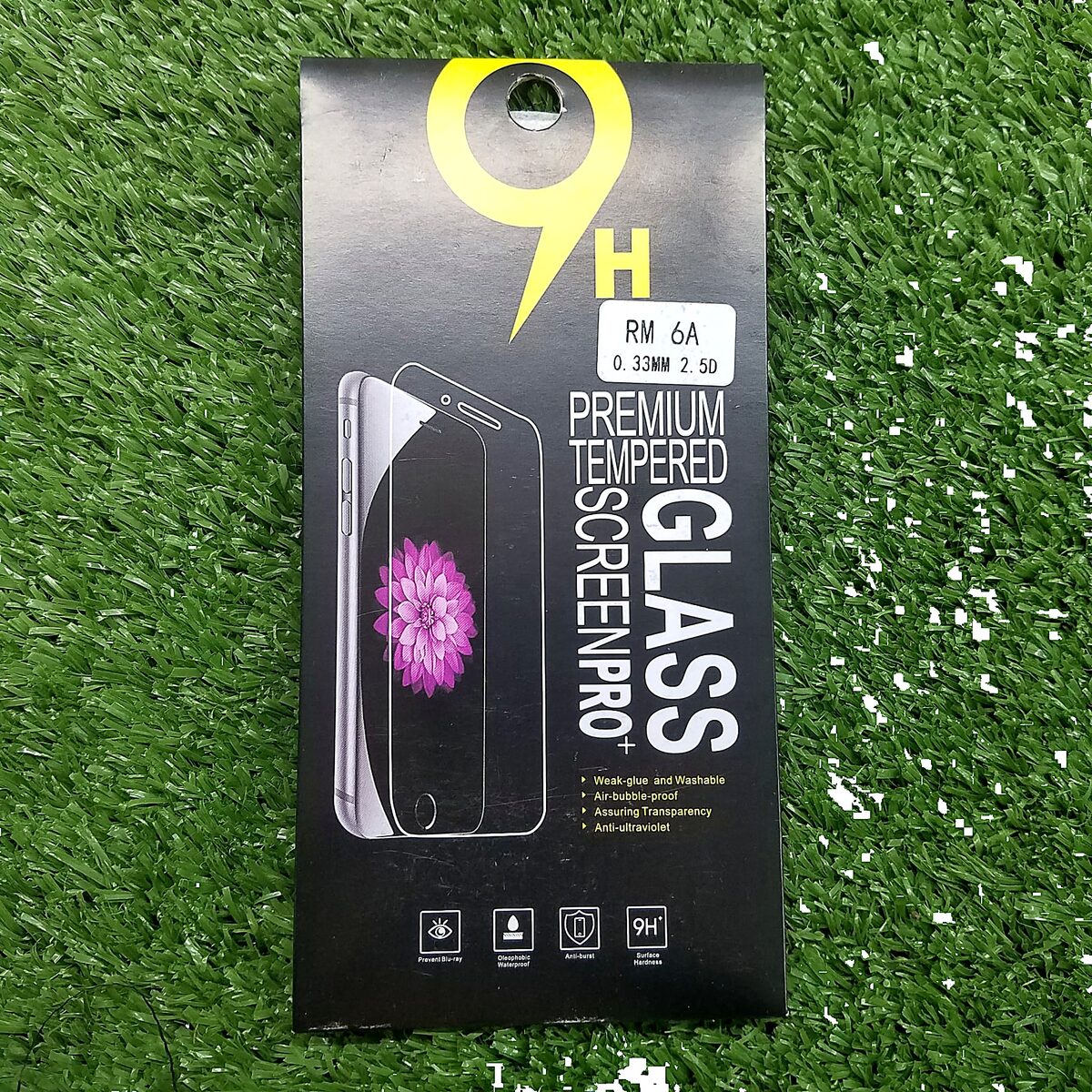 VIDRIO TEMPLADO 9H XIAOMI REDMI 6A