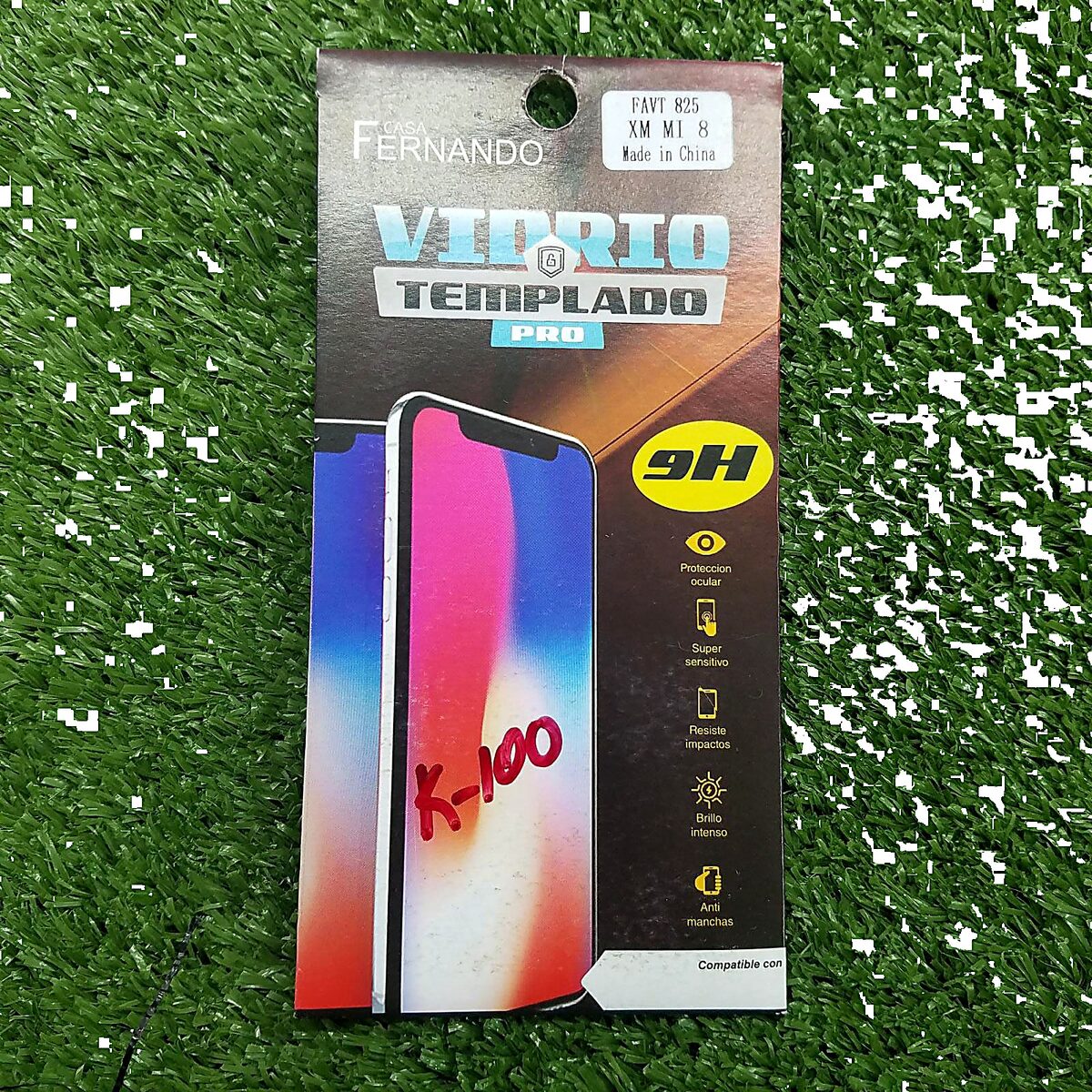 VIDRIO TEMPLADO 9H XIAOMI MI 8