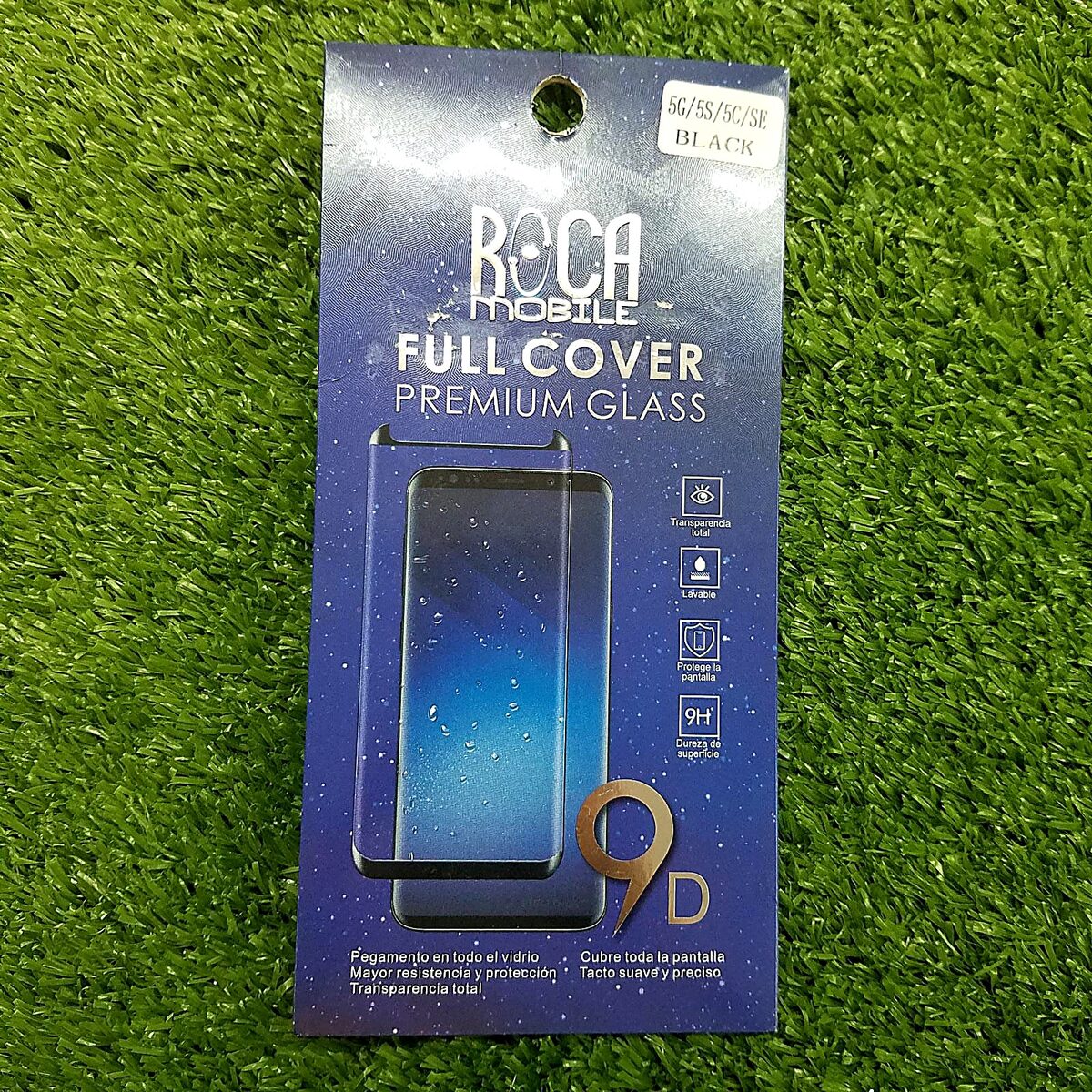 VIDRIO TEMPLADO 9D IPHONE 5 - 5S - 5C - SE