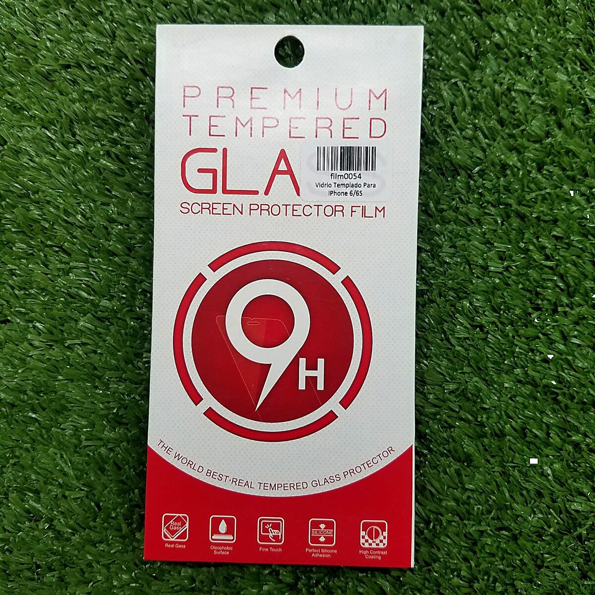 VIDRIO TEMPLADO 9H IPHONE 6 - 6S