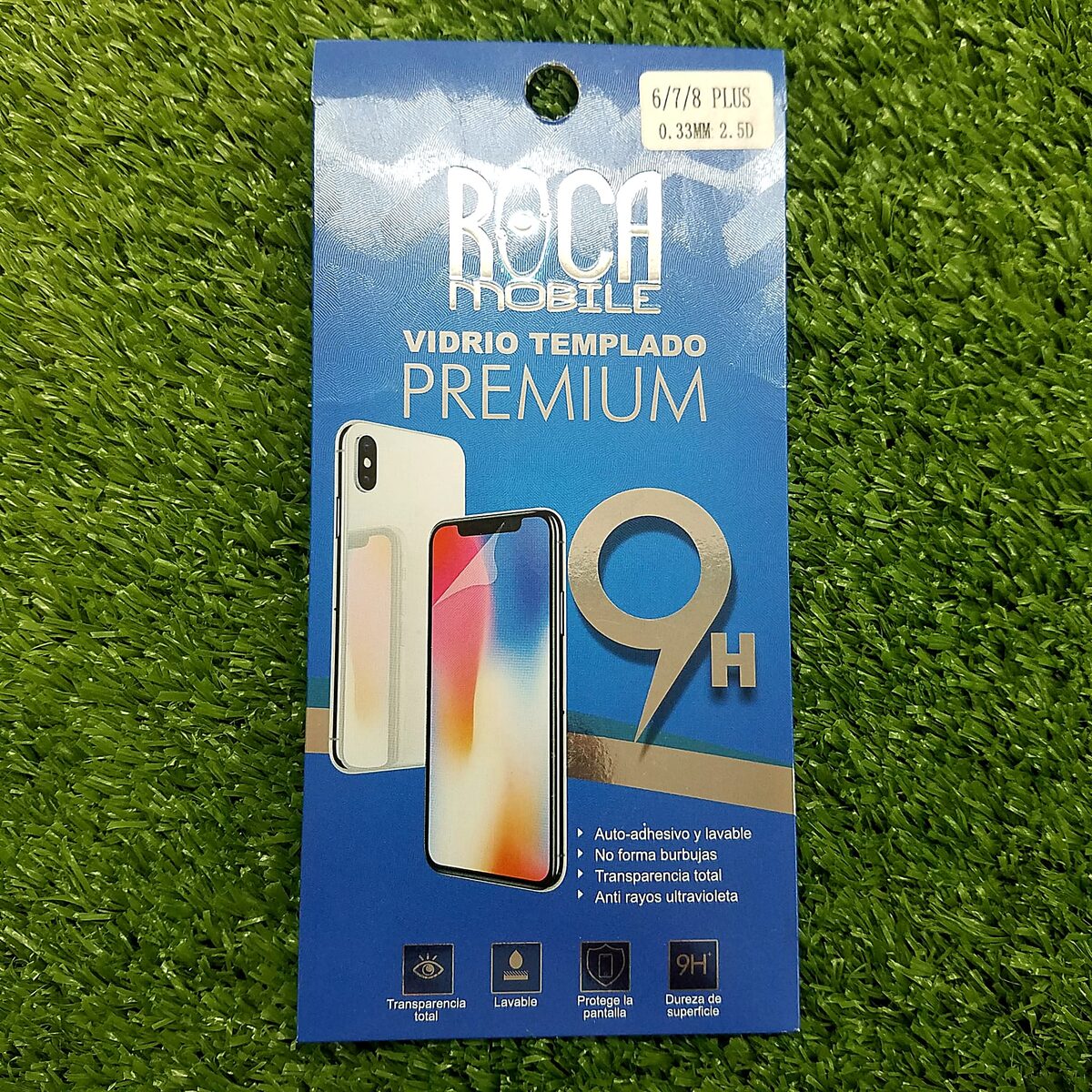 VIDRIO TEMPLADO IPHONE 6 PLUS - 6S PLUS - 7 PLUS - 8 PLUS