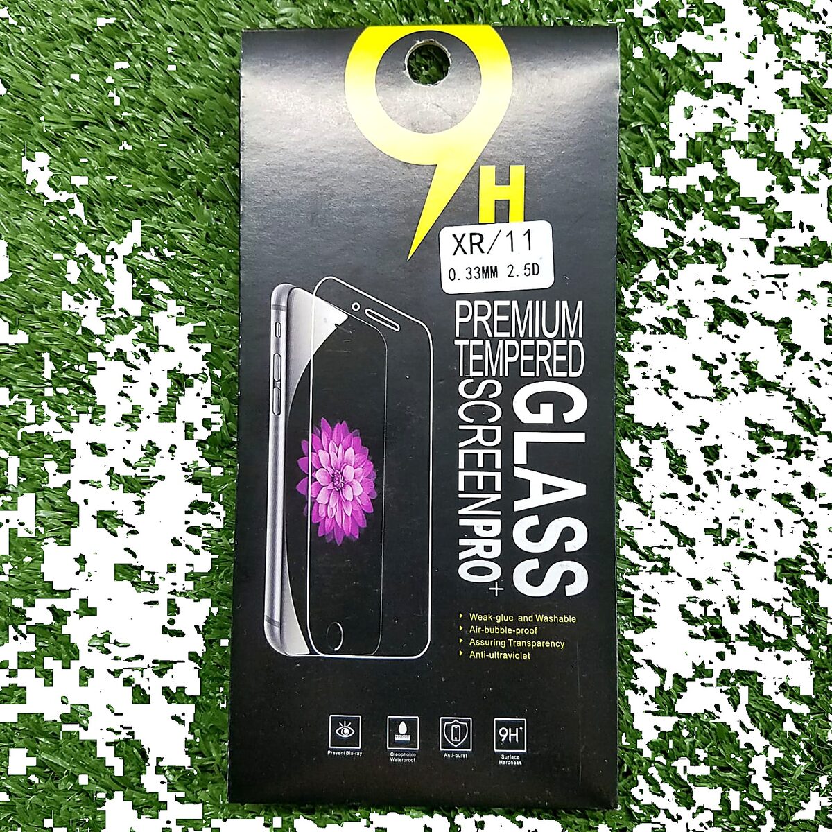 VIDRIO TEMPLADO 9H IPHONE XR - 11