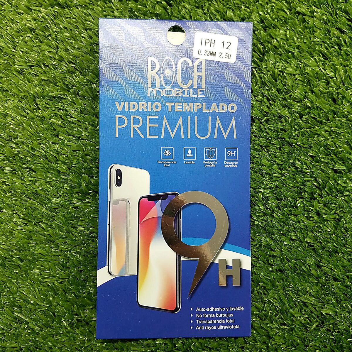VIDRIO TEMPLADO 9H IPHONE 12