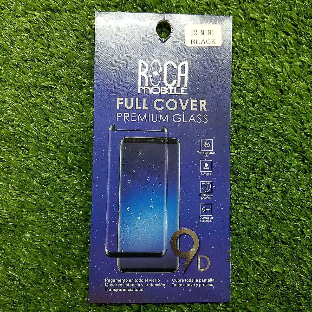 VIDRIO TEMPLADO 9D IPHONE 12 MINI