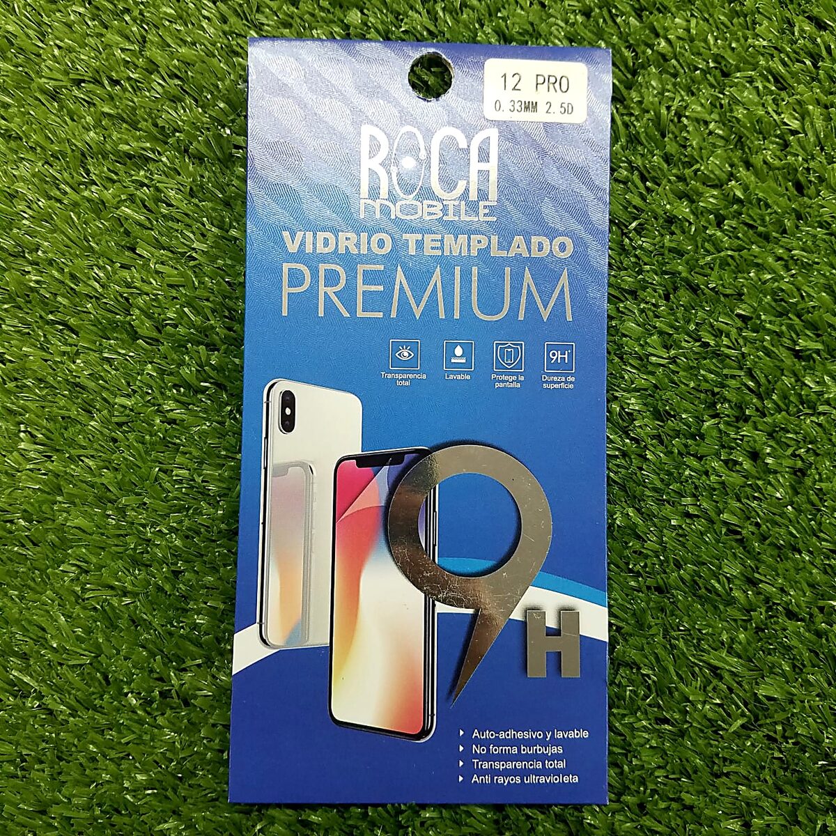 VIDRIO TEMPLADO 9H IPHONE 12 PRO