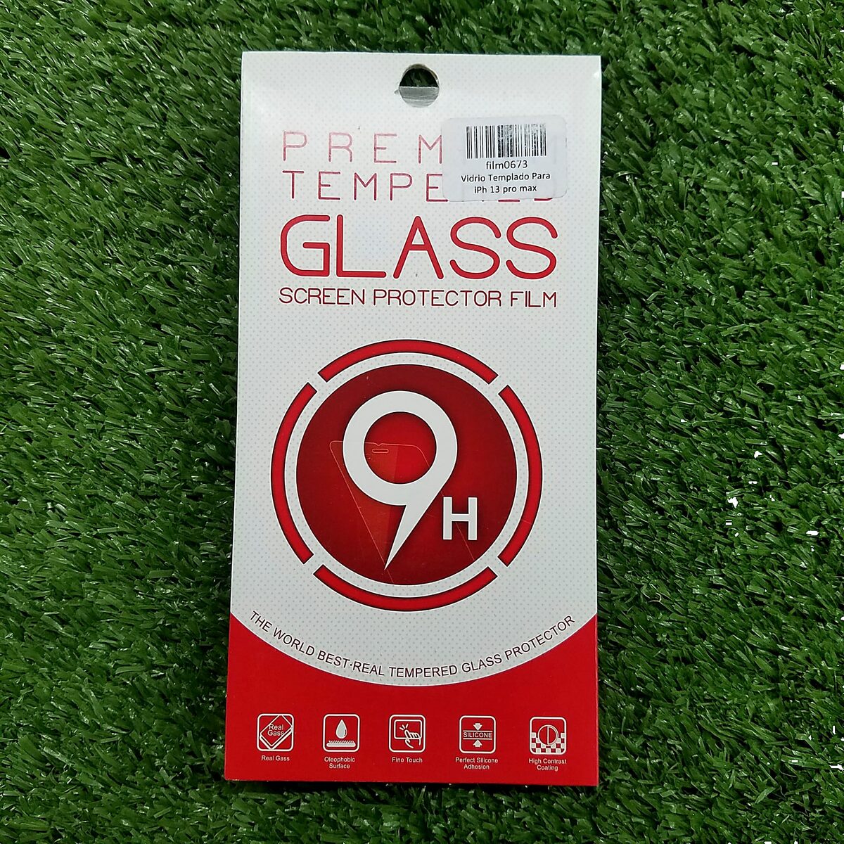 VIDRIO TEMPLADO 9H IPHONE 13 PRO MAX