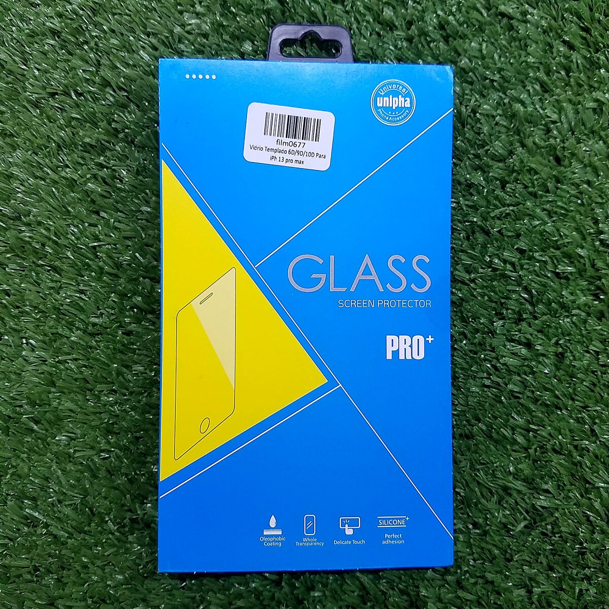 VIDRIO TEMPLADO 9D IPHONE 13 PRO MAX