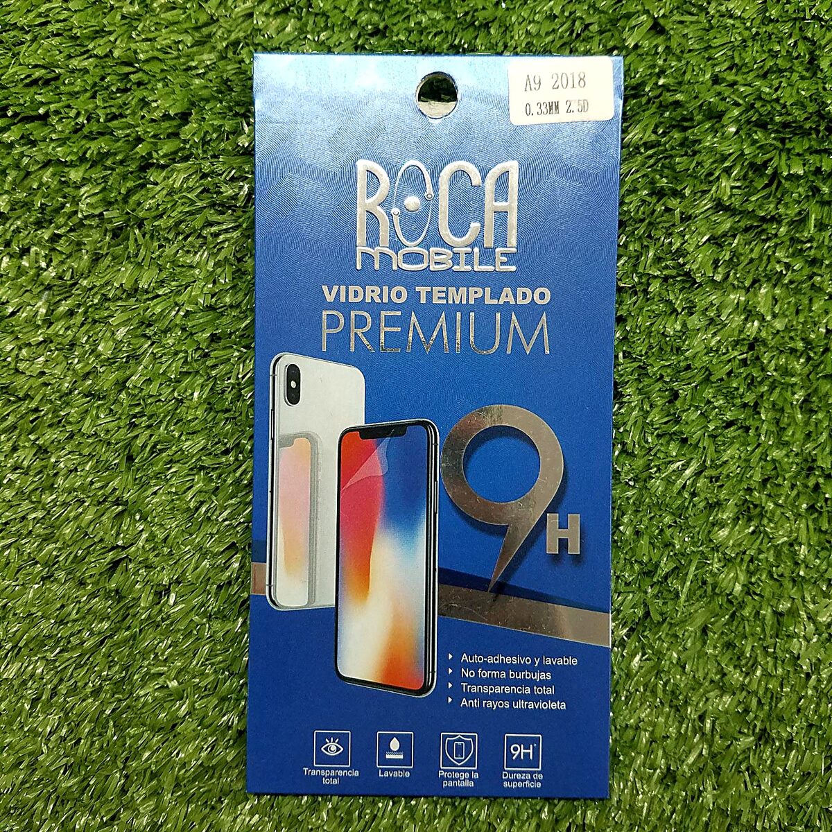 VIDRIO TEMPLADO 9H SAMSUNG GALAXY A9 2018