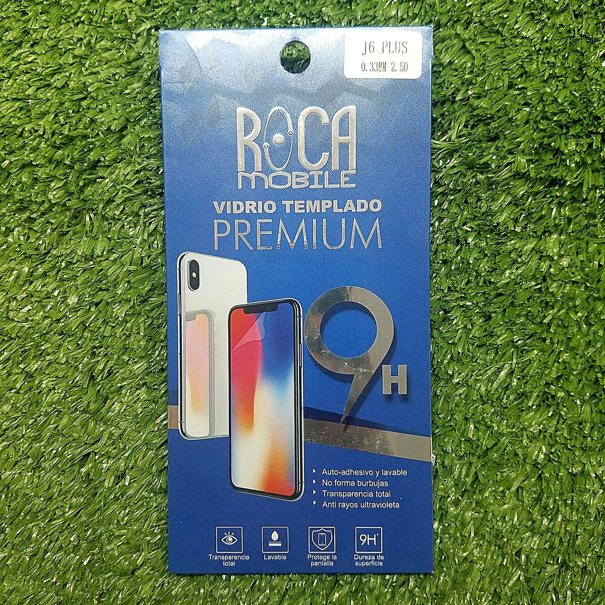 VIDRIO TEMPLADO 9H SAMSUNG GALAXY J6+