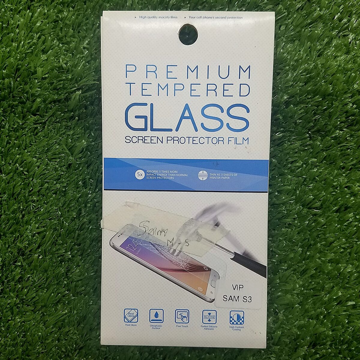VIDRIO TEMPLADO 9H SAMSUNG GALAXY S3