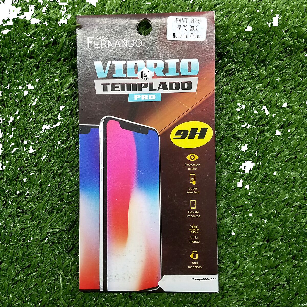 VIDRIO TEMPLADO 9H HUAWEI Y3 2018