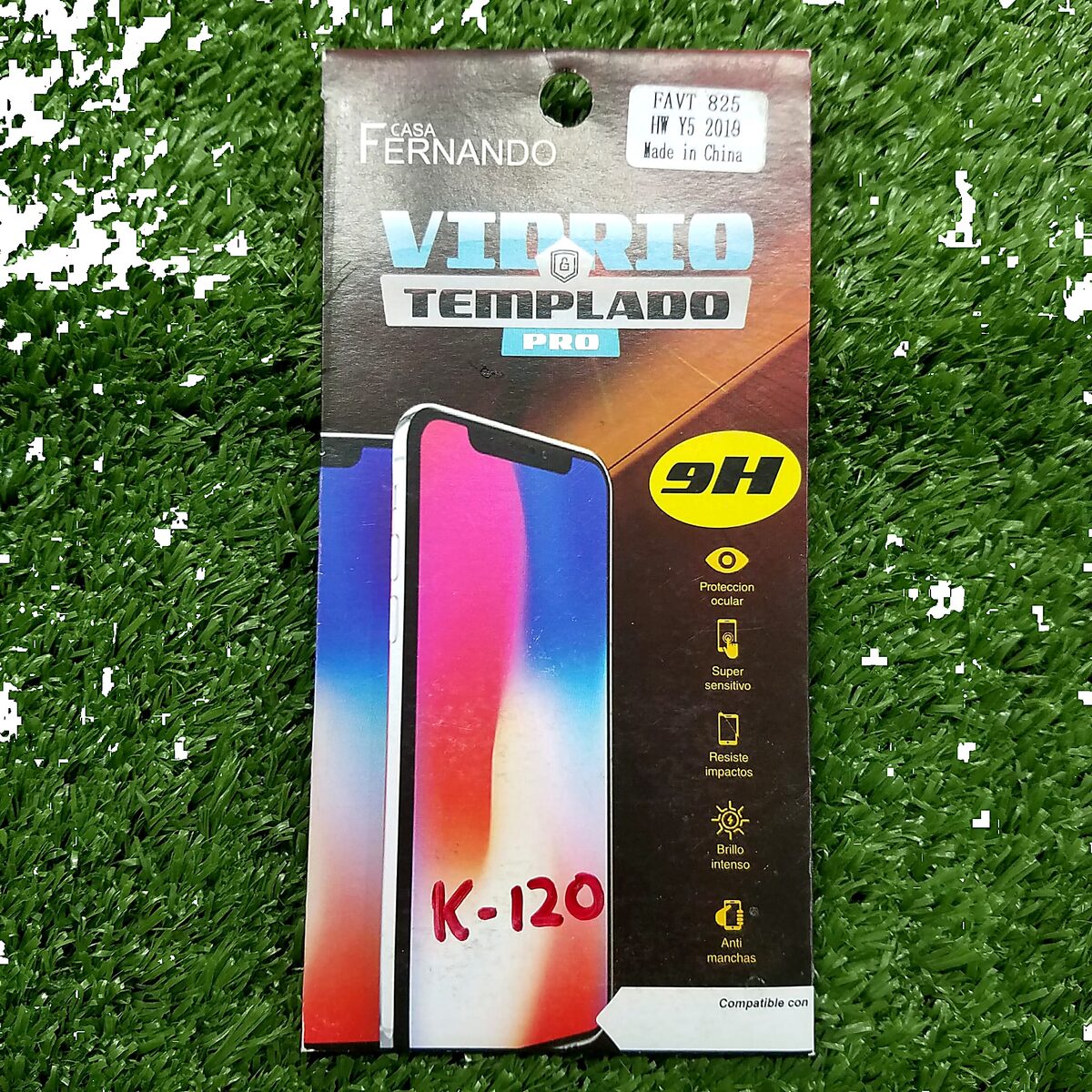 VIDRIO TEMPLADO 9H HUAWEI Y5 2018